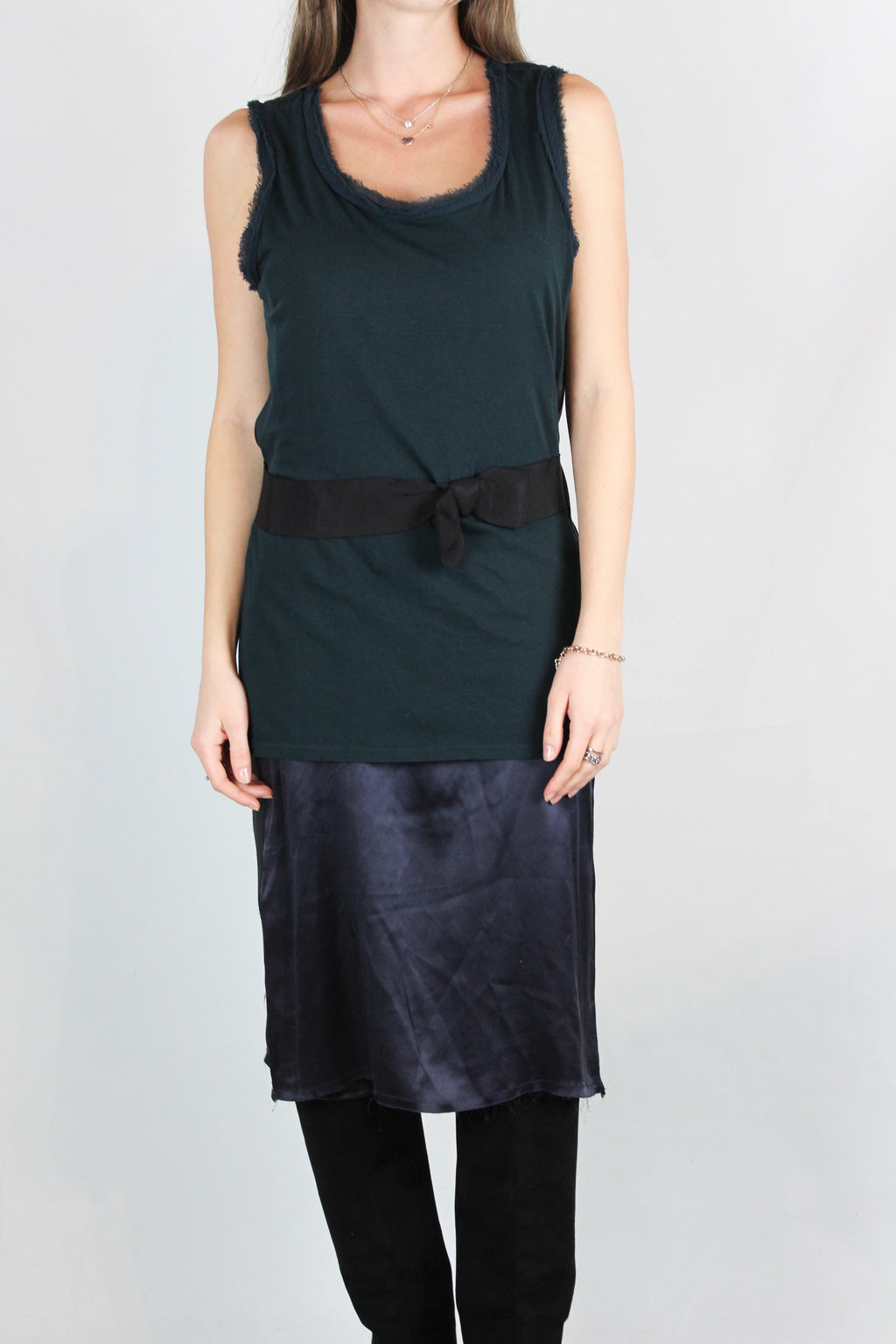 Double Layer Sleeveless Dress