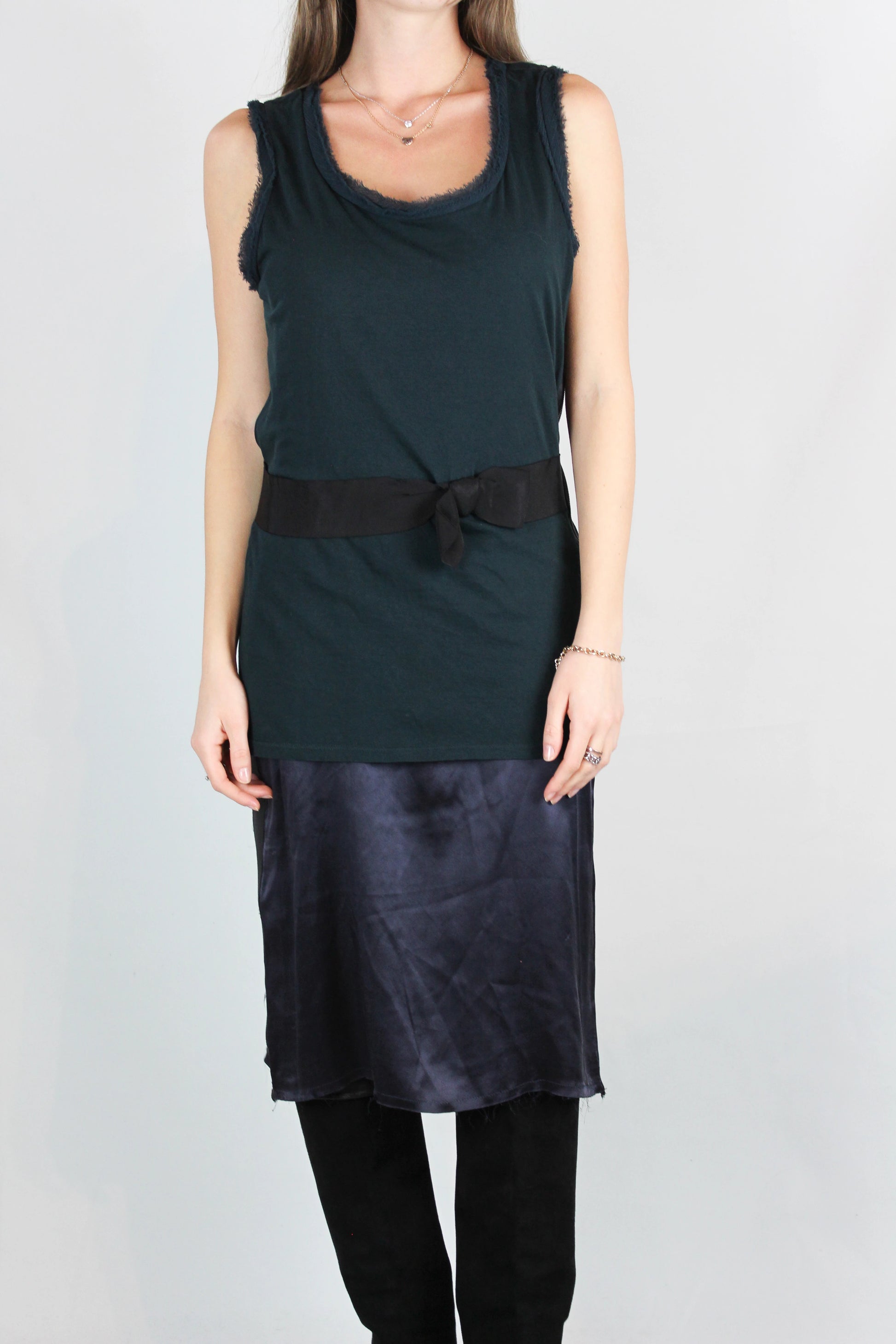 Double Layer Sleeveless Dress