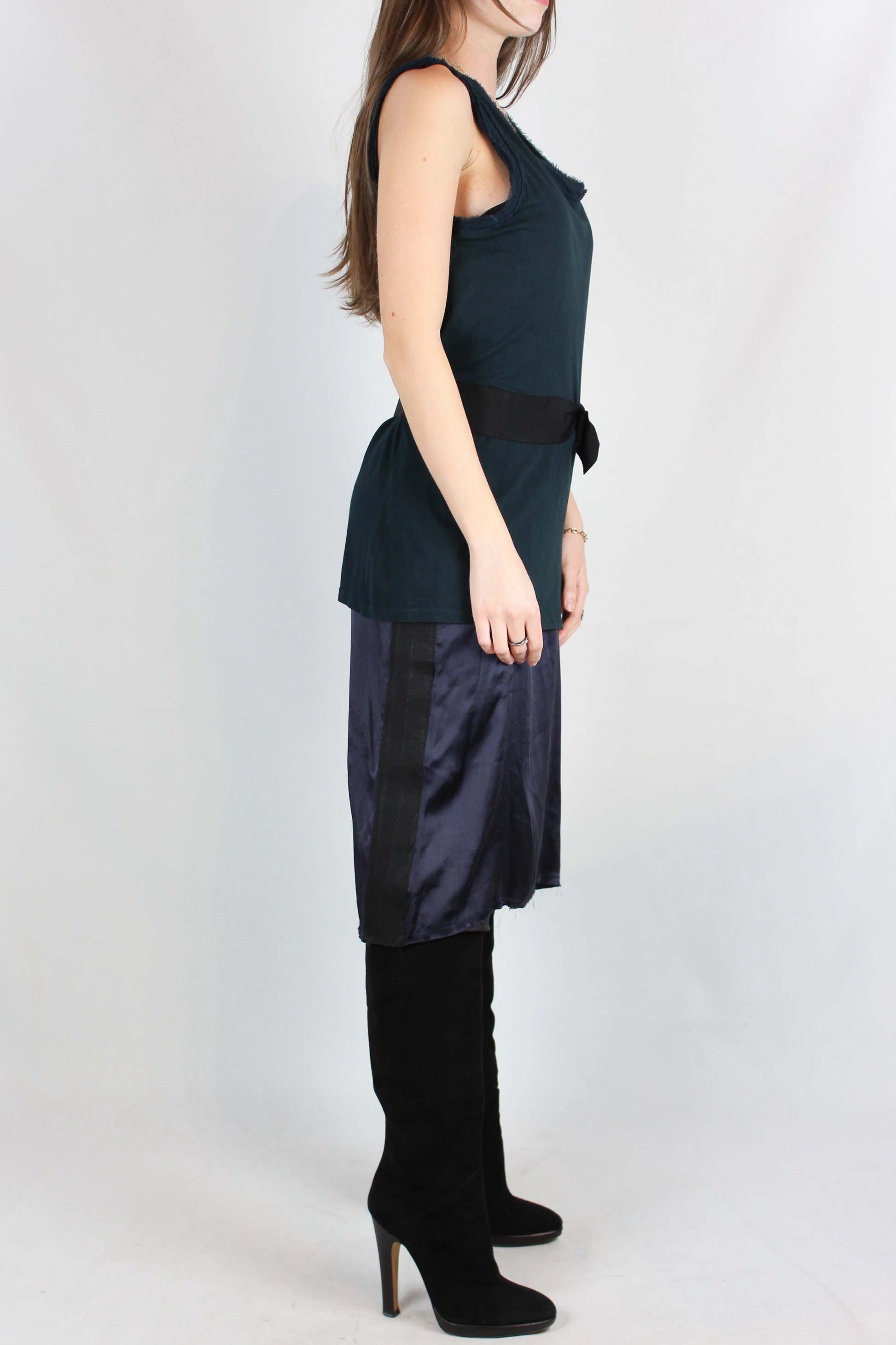 Double Layer Sleeveless Dress