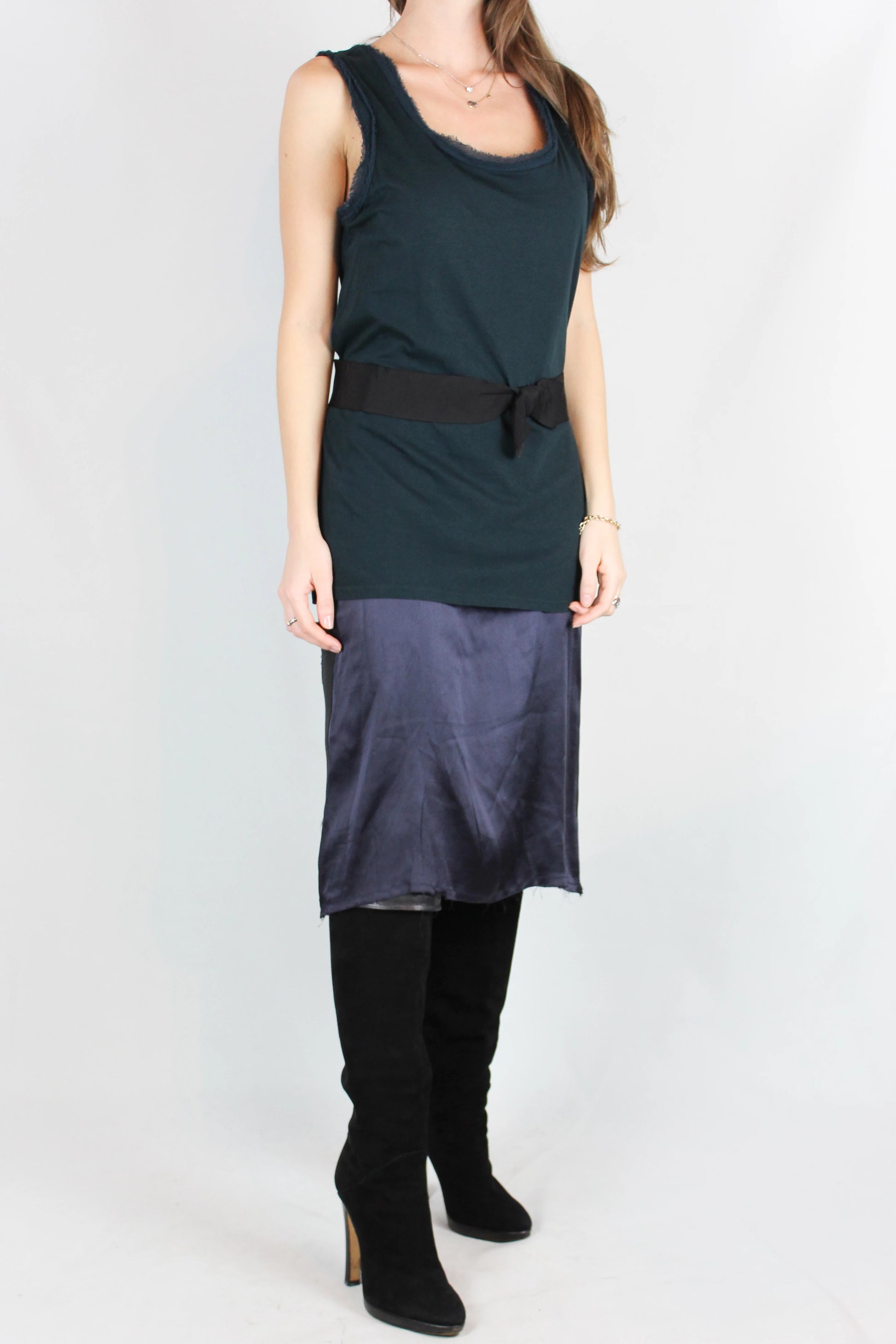 Double Layer Sleeveless Dress