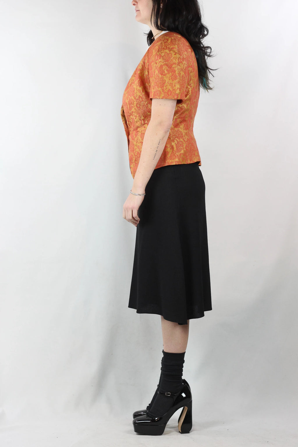 Short-Sleeve Bolero Jacket