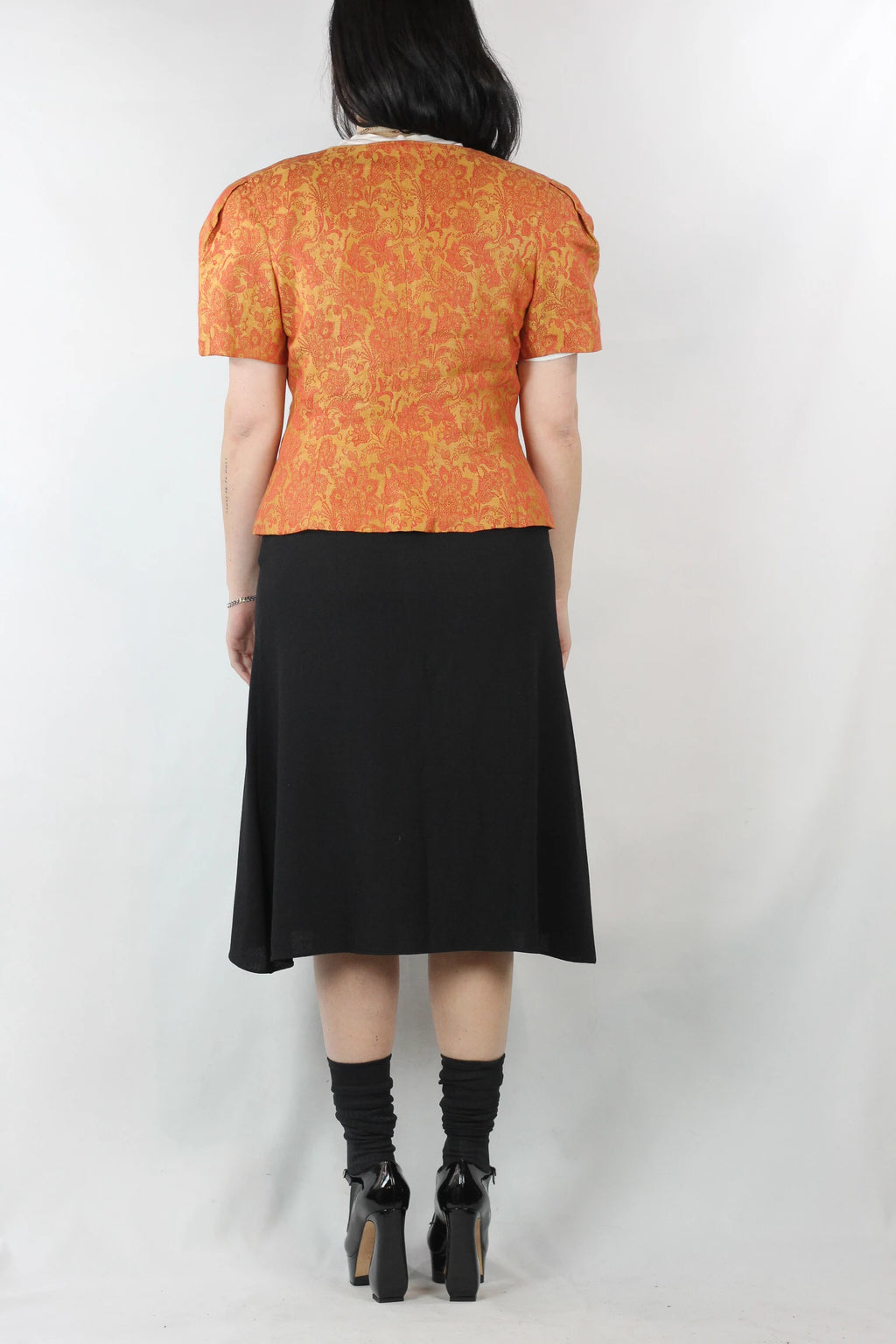 Short-Sleeve Bolero Jacket