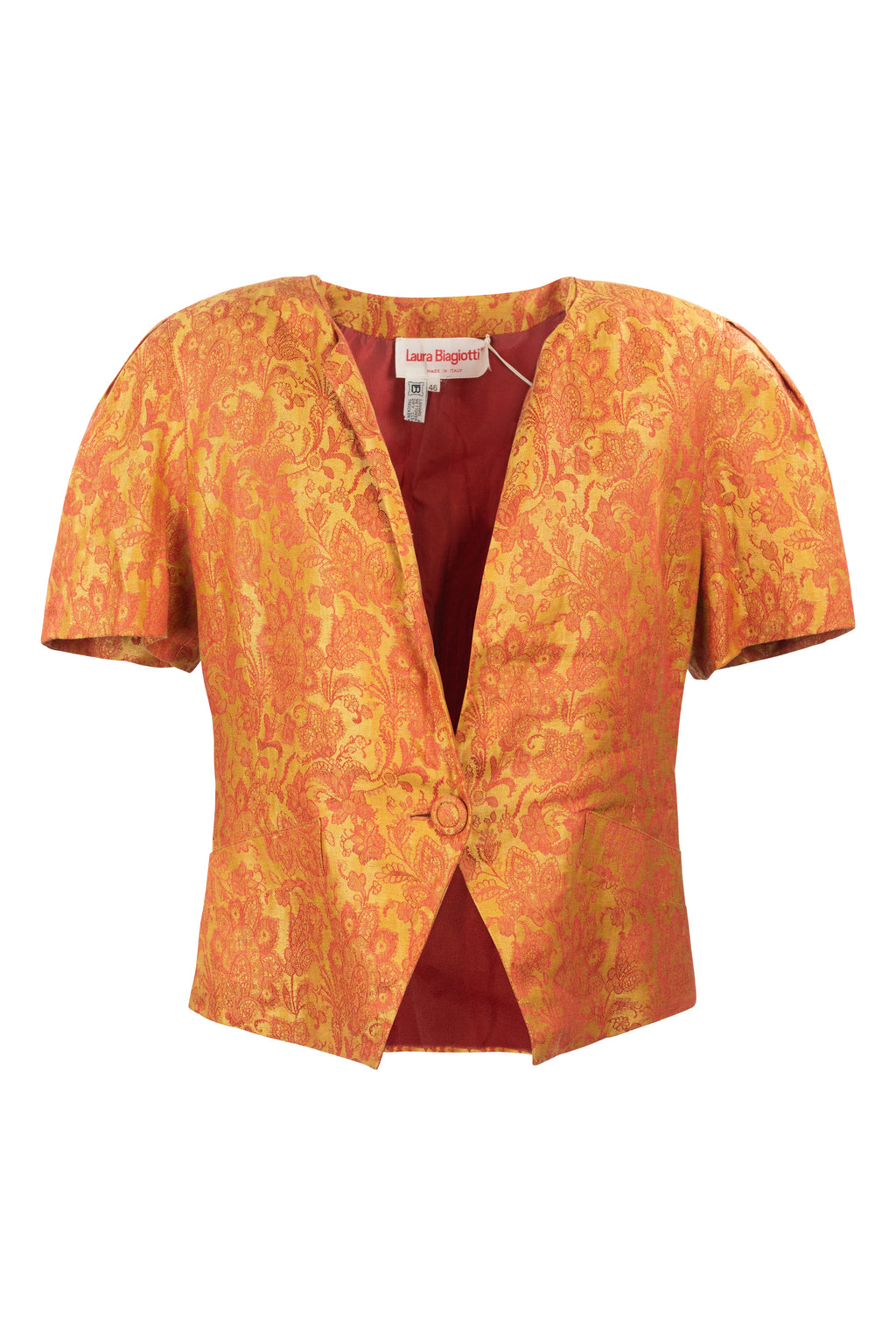 Short-Sleeve Bolero Jacket
