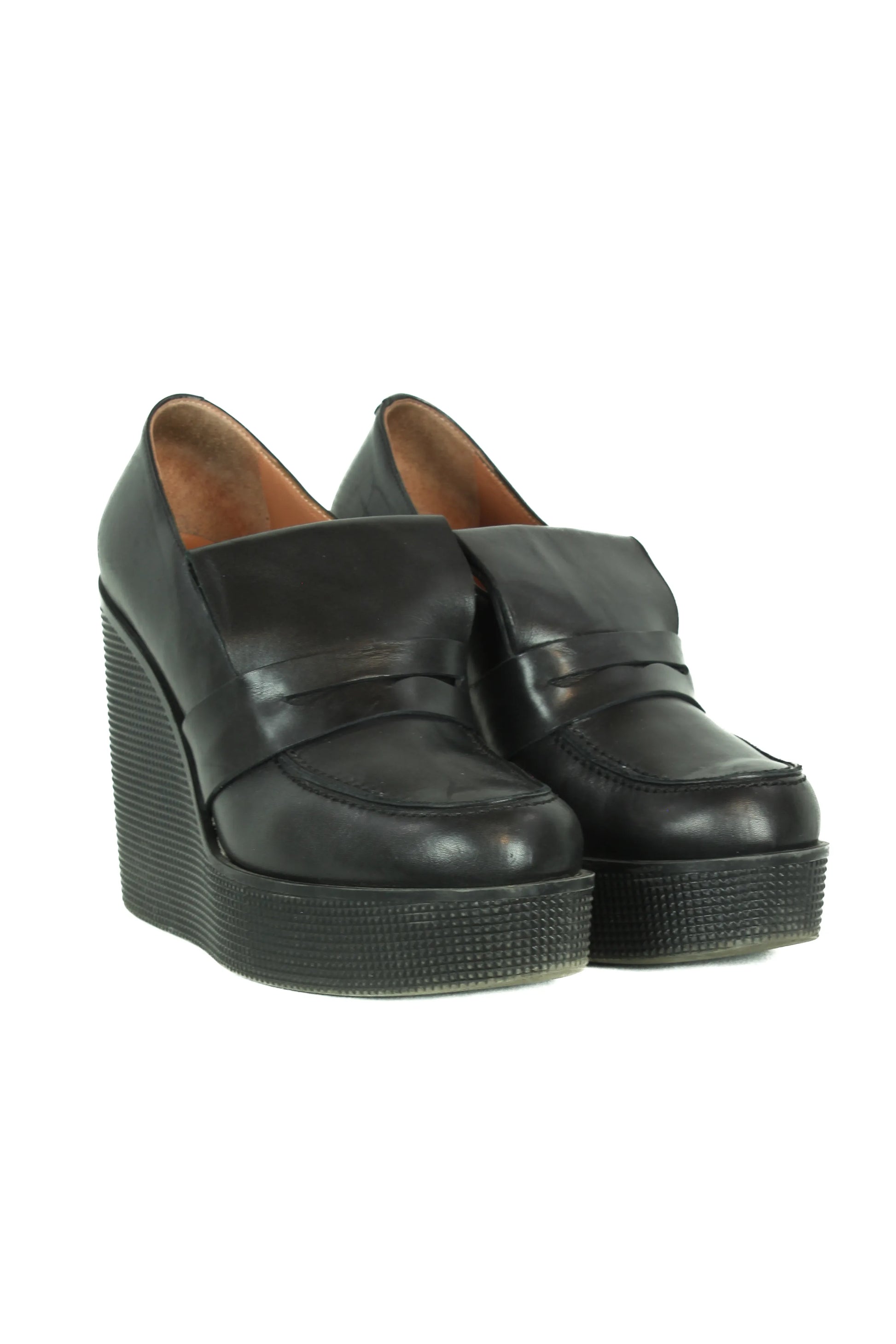 Wedge loafers