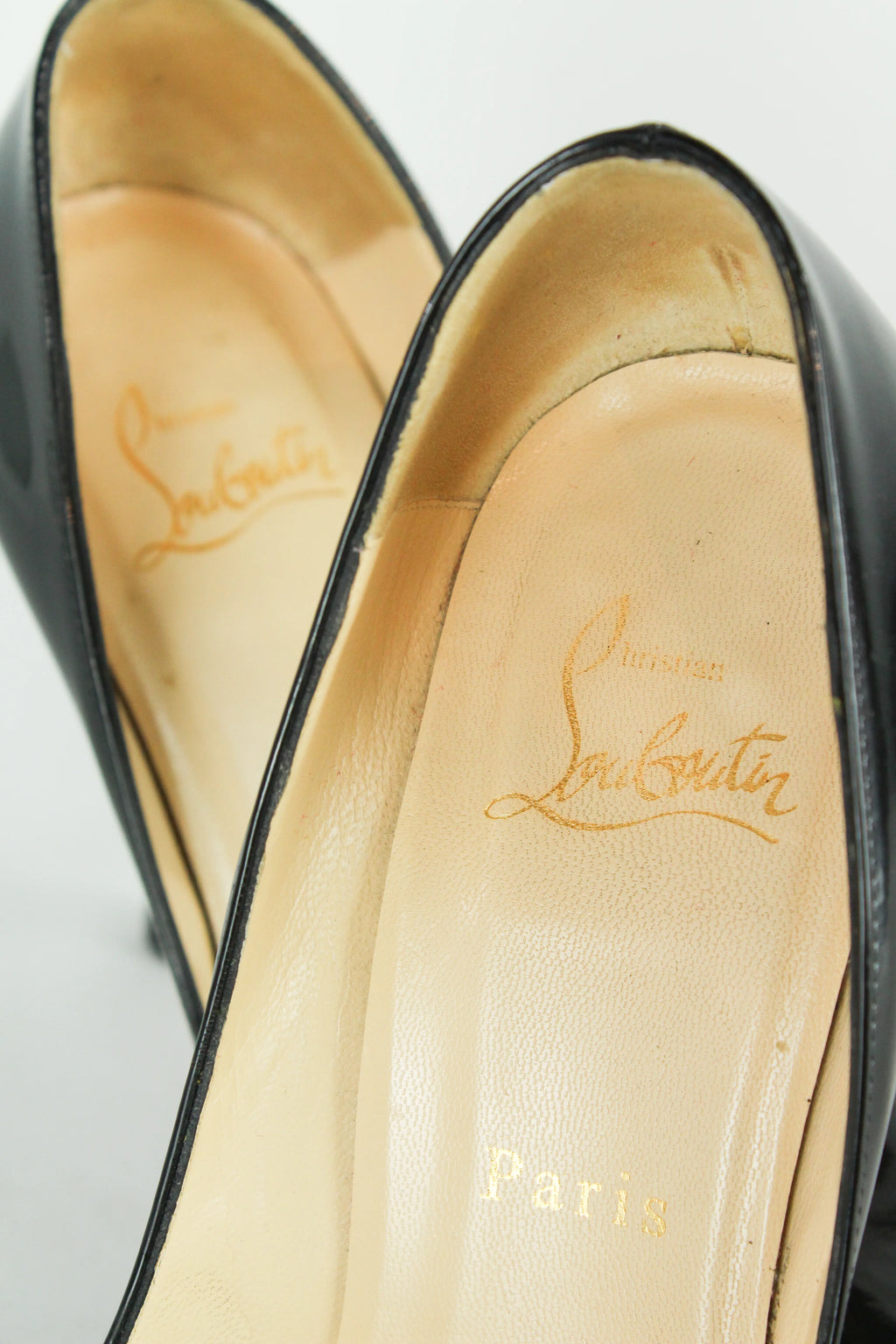 Black Patent Platform Pumps