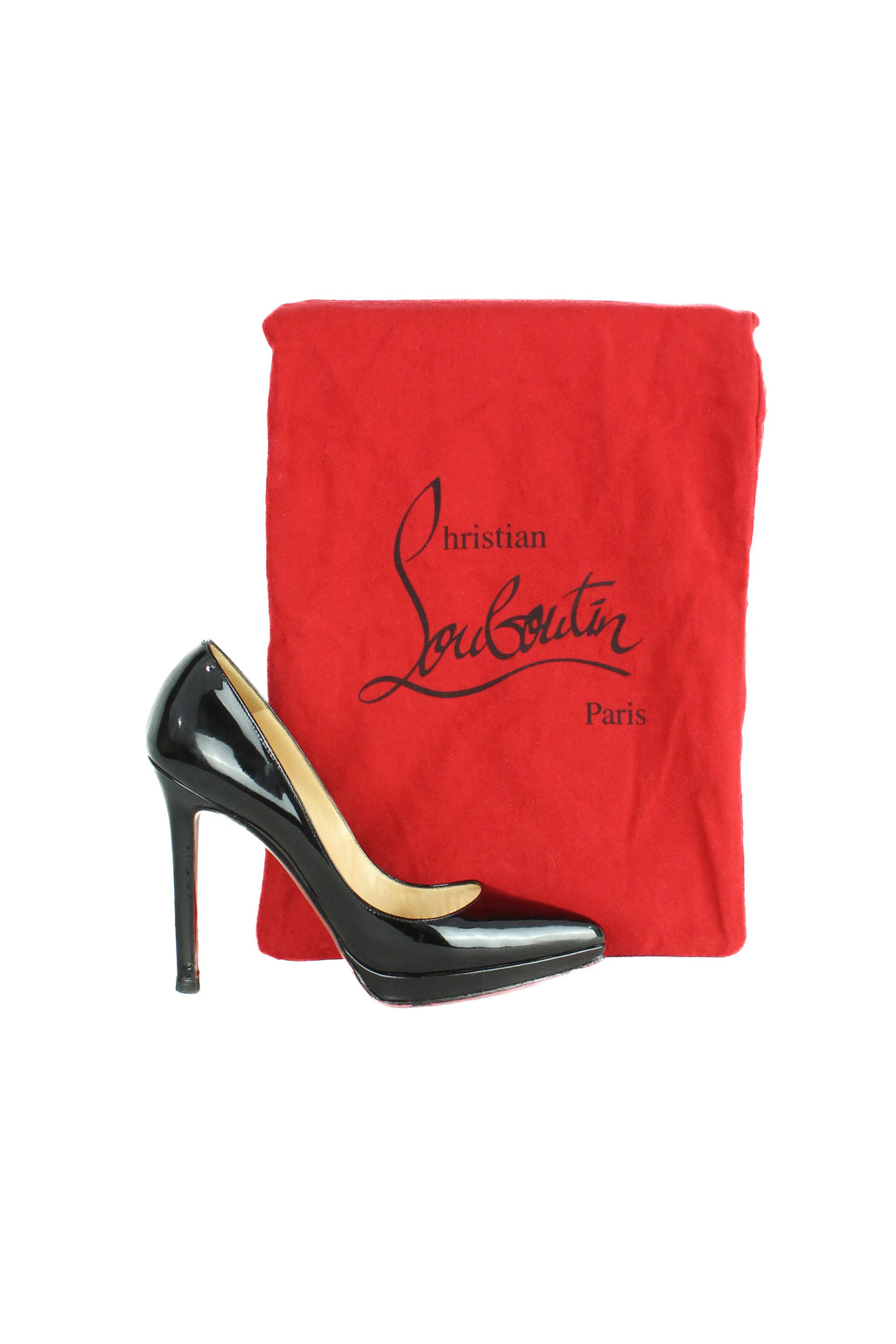 Black Patent Platform Pumps