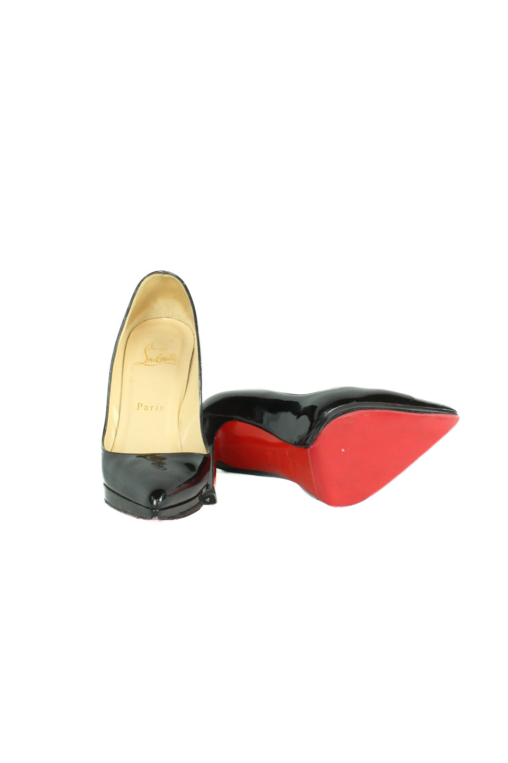 Black Patent Platform Pumps