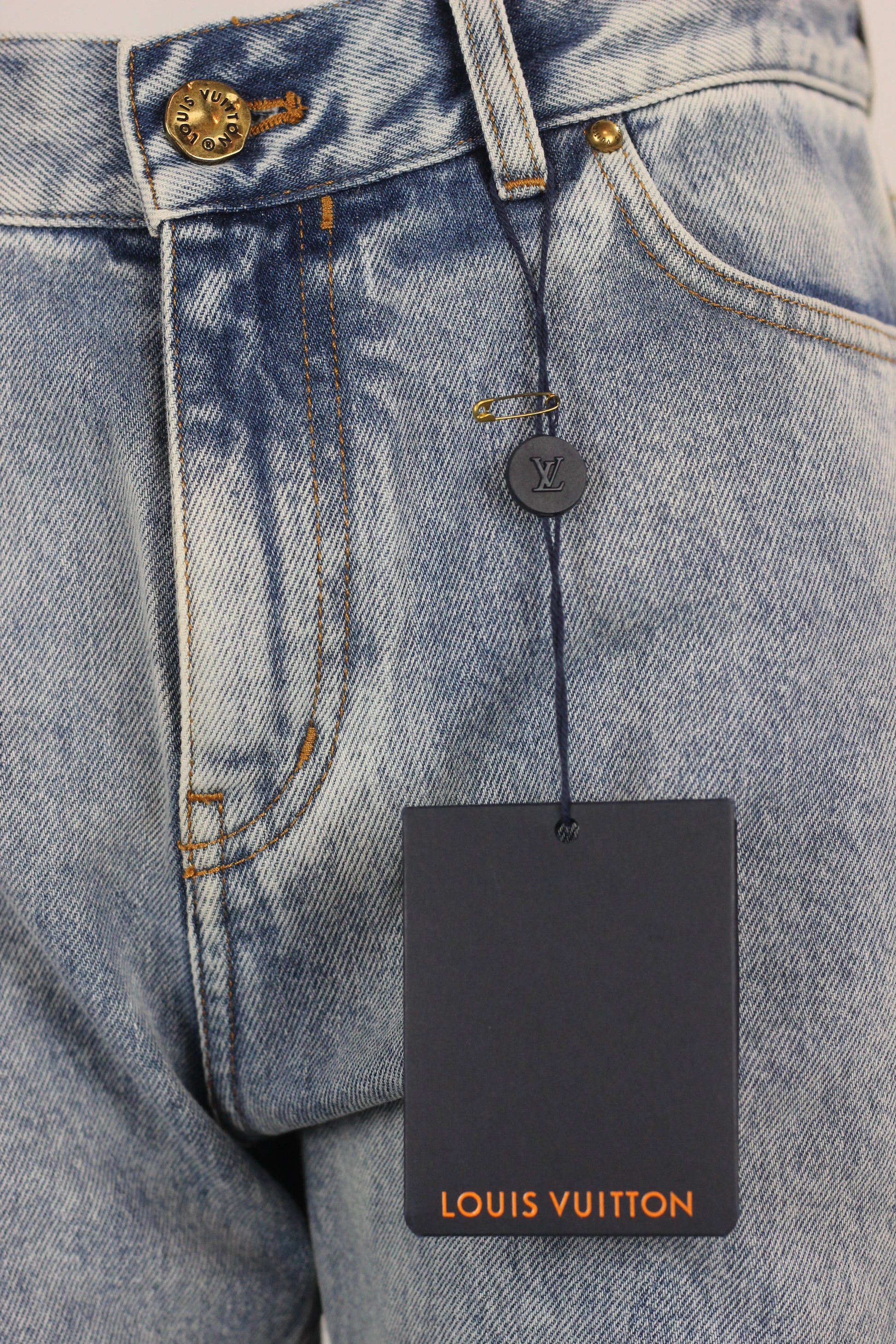 Light Wash Slim Fit Denim