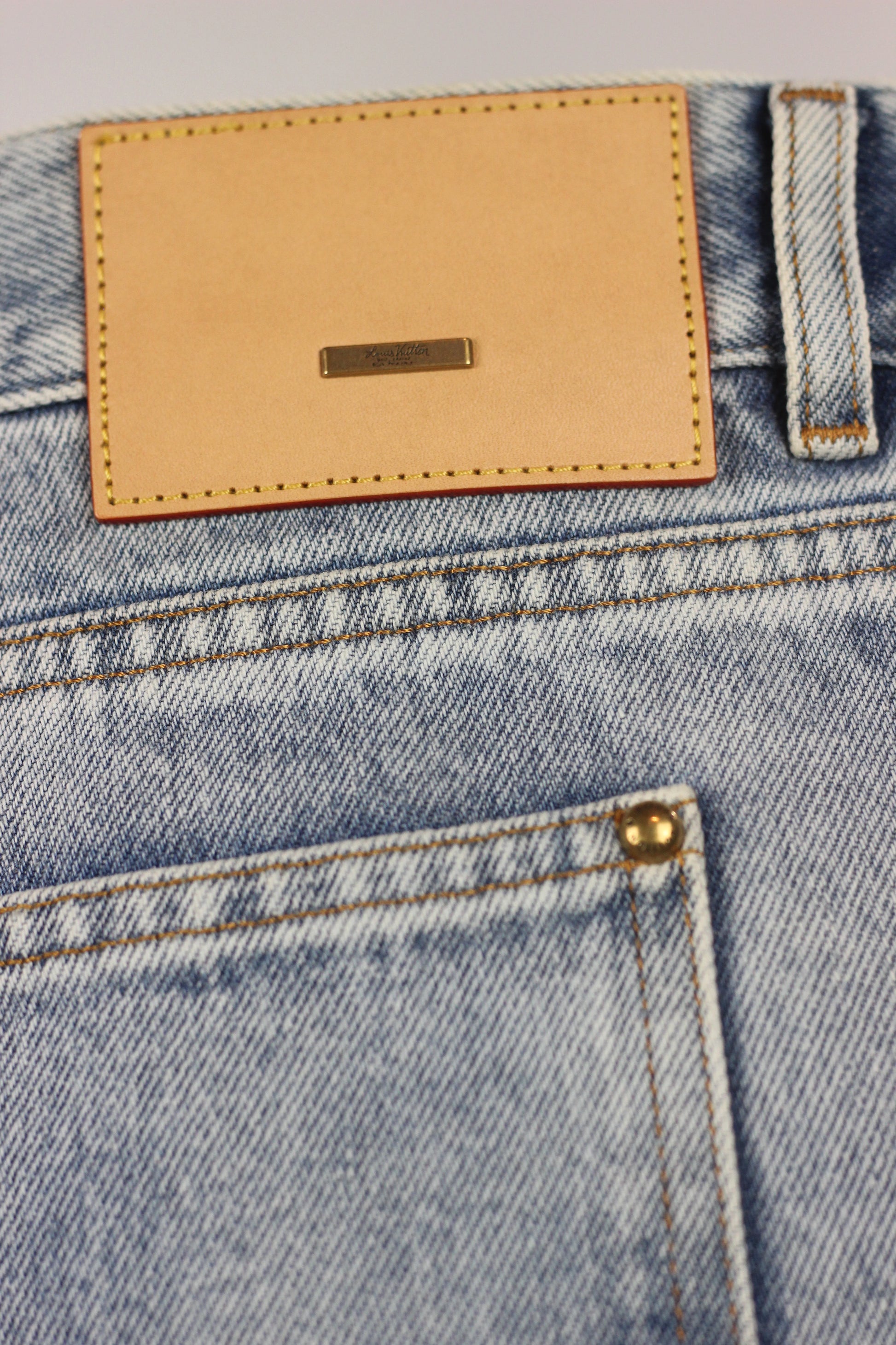 Light Wash Slim Fit Denim