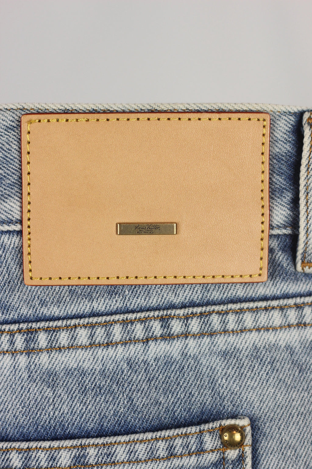 Light Wash Slim Fit Denim