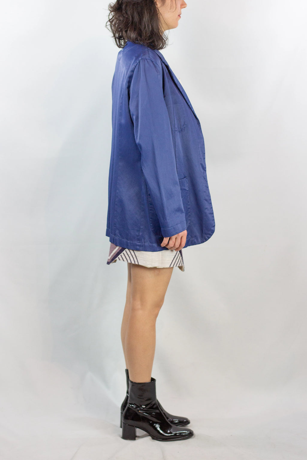 Electric Blue Slightly Oversized Blazer