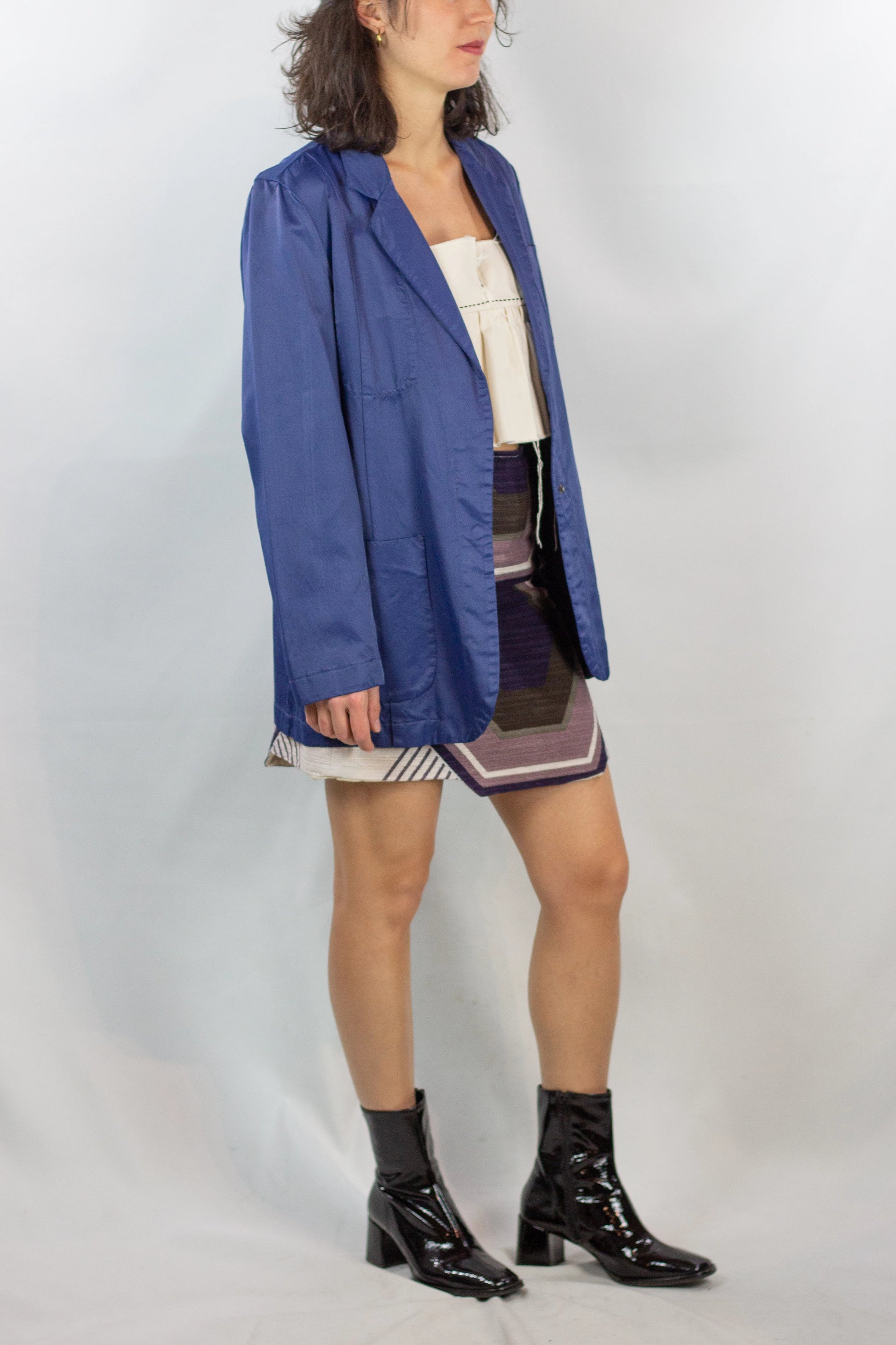 Electric Blue Slightly Oversized Blazer
