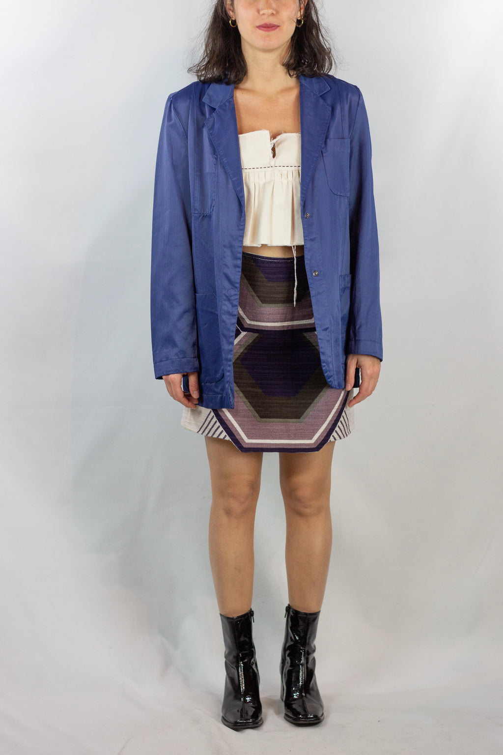Electric Blue Slightly Oversized Blazer