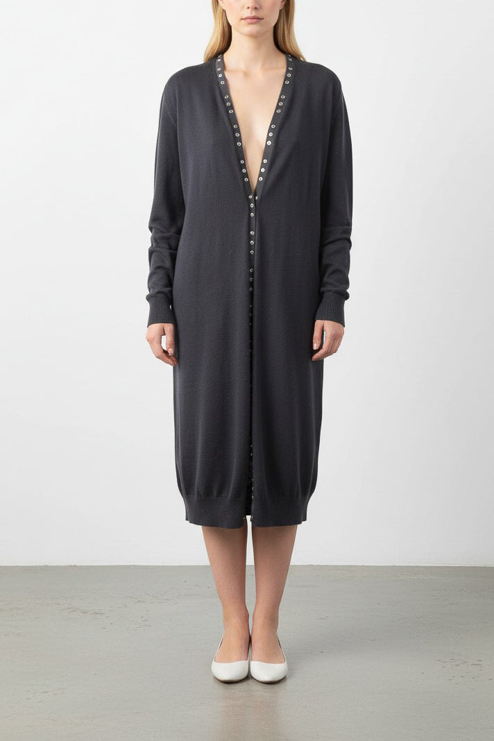 Long Knit Cardigan
