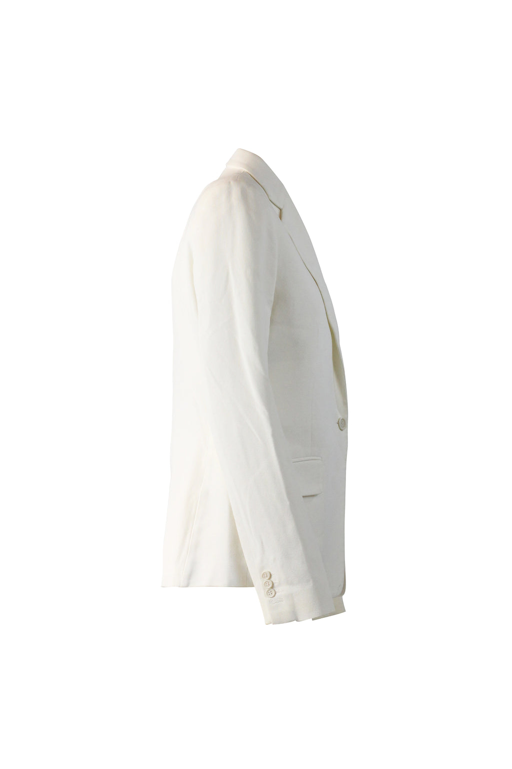 Cotton Open-Back Blazer