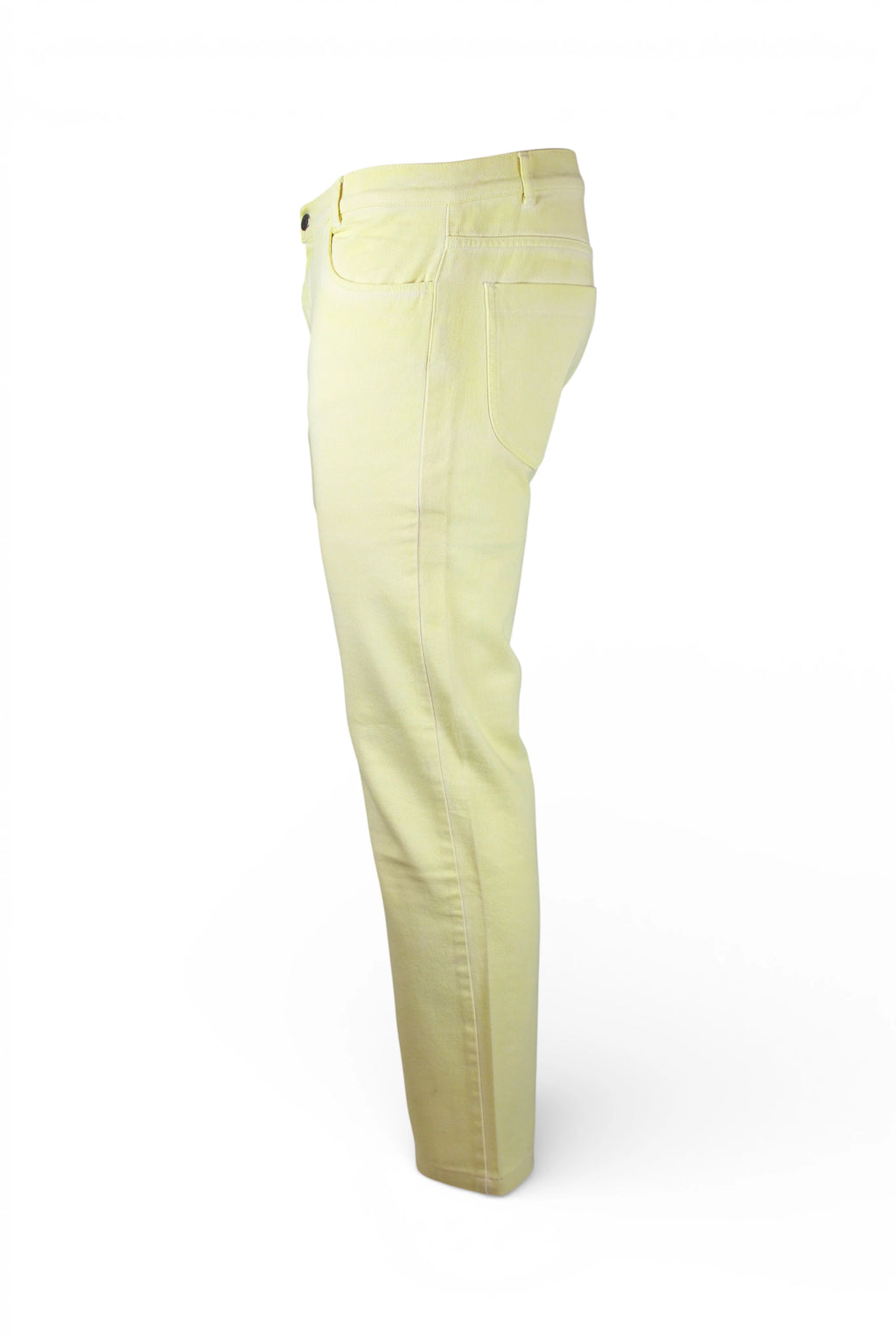 Butter Yellow Regular Fit Denim