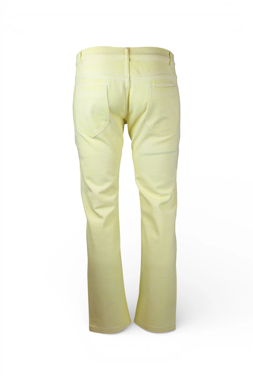 Butter Yellow Regular Fit Denim