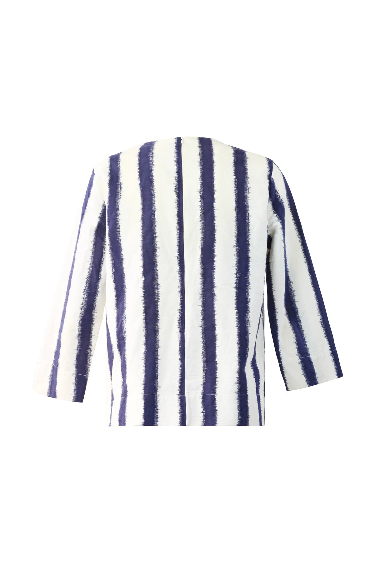 Ikat Stripe Cotton Top