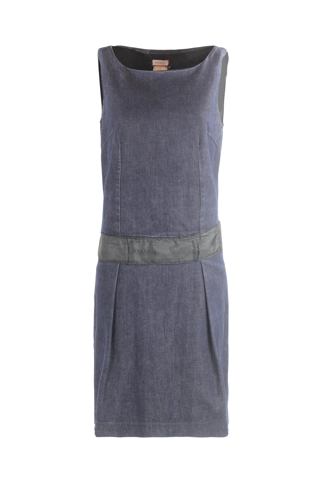 Dark Denim Sleeveless Dress