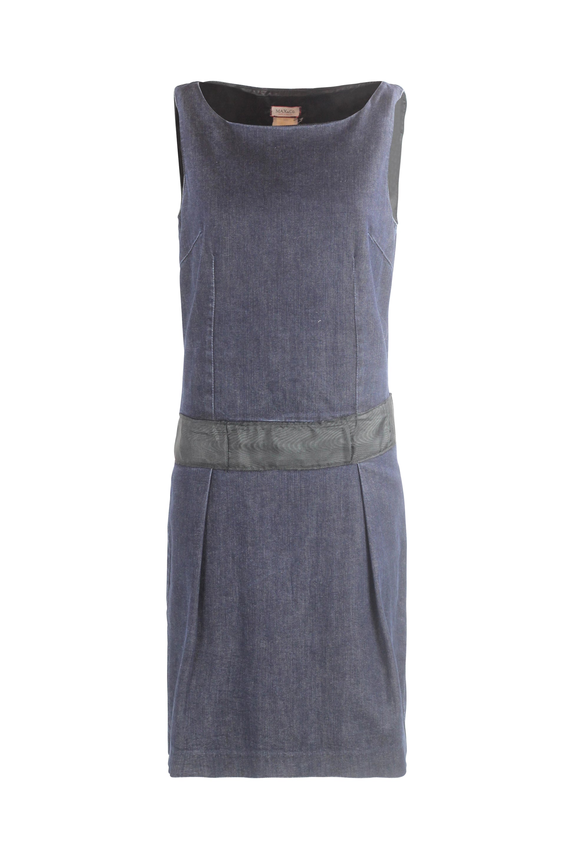 Dark Denim Sleeveless Dress