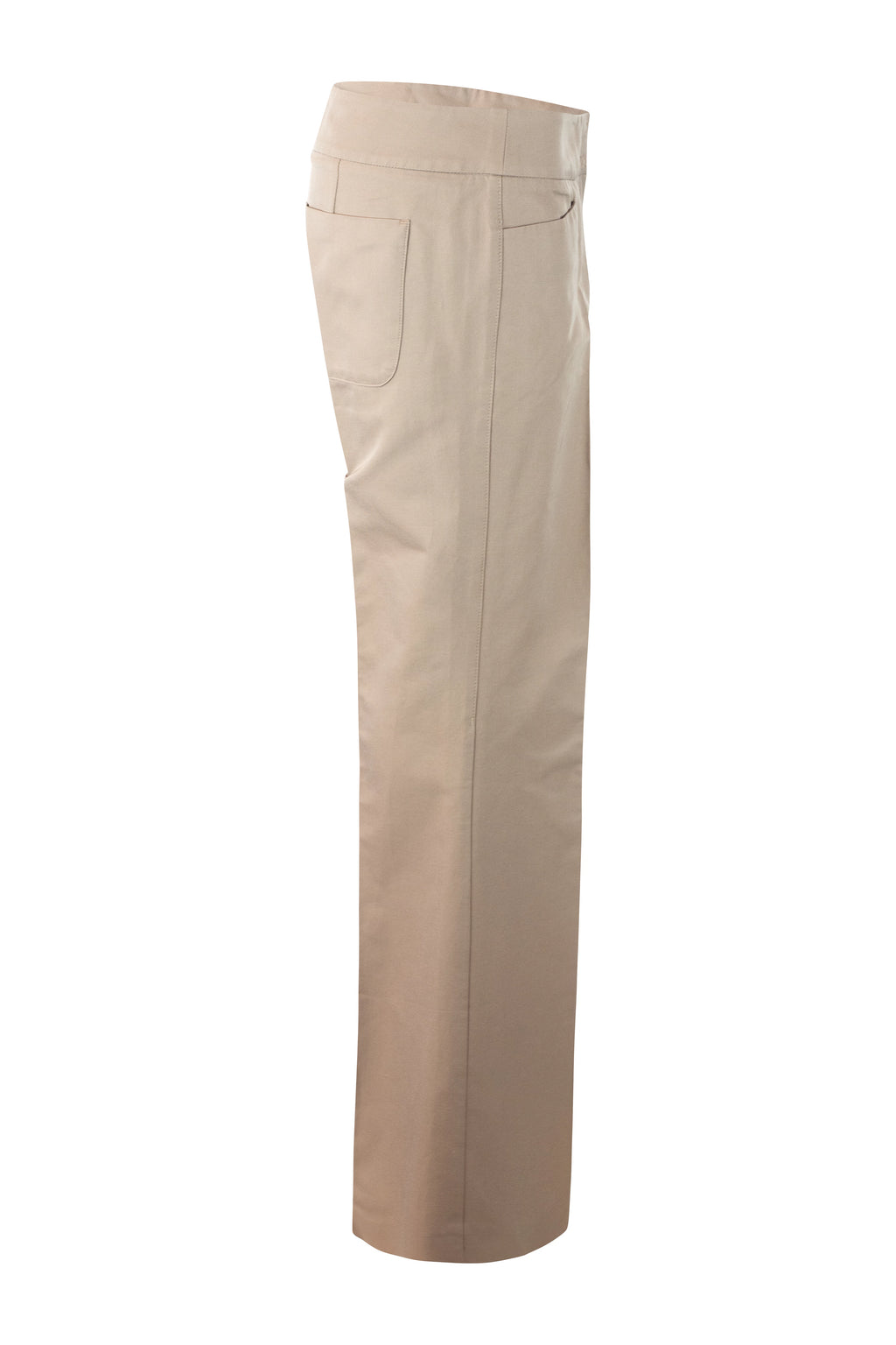High-Waisted Flared Tailored Trousers