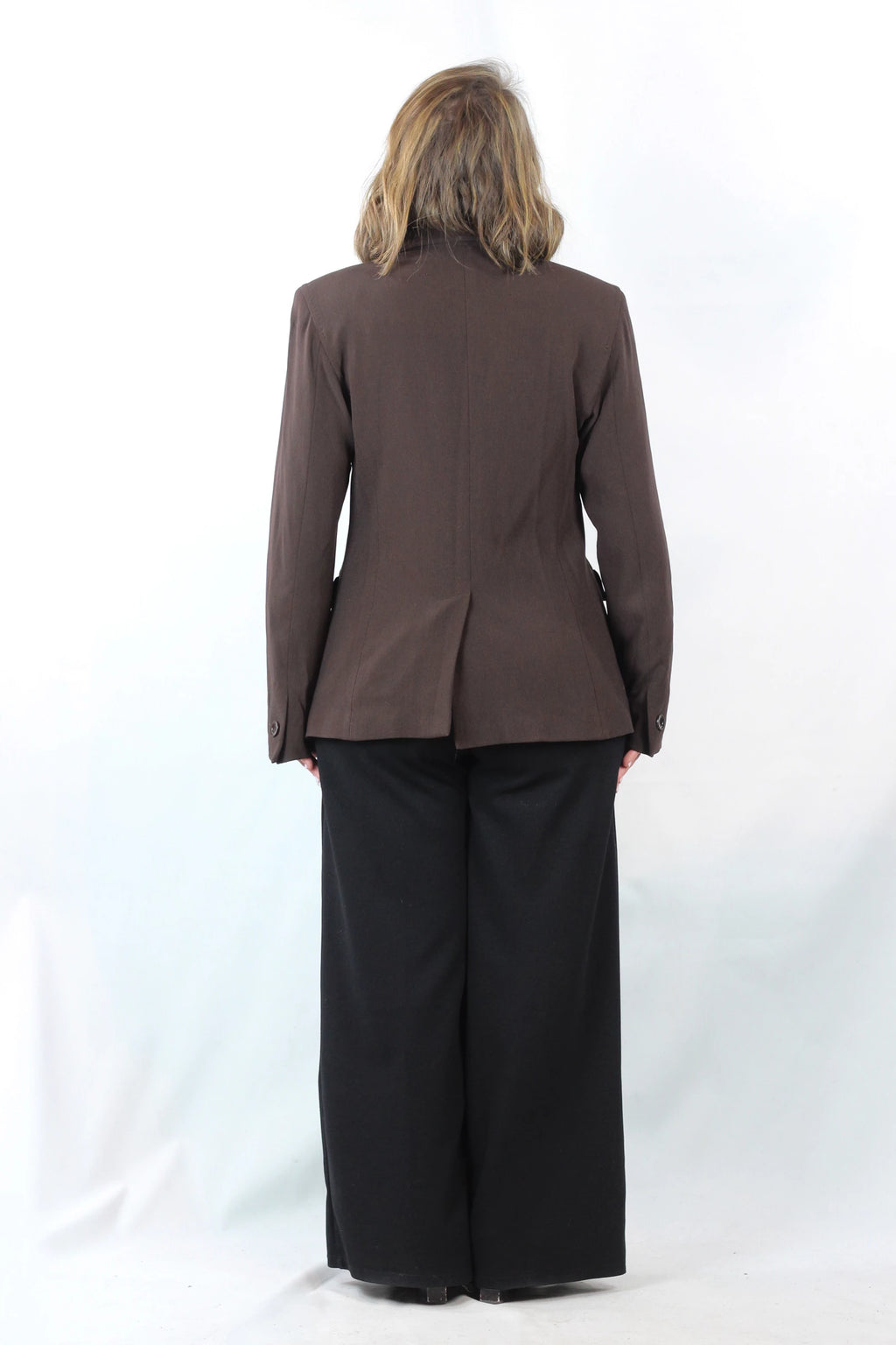 Brown Flowy Blazer