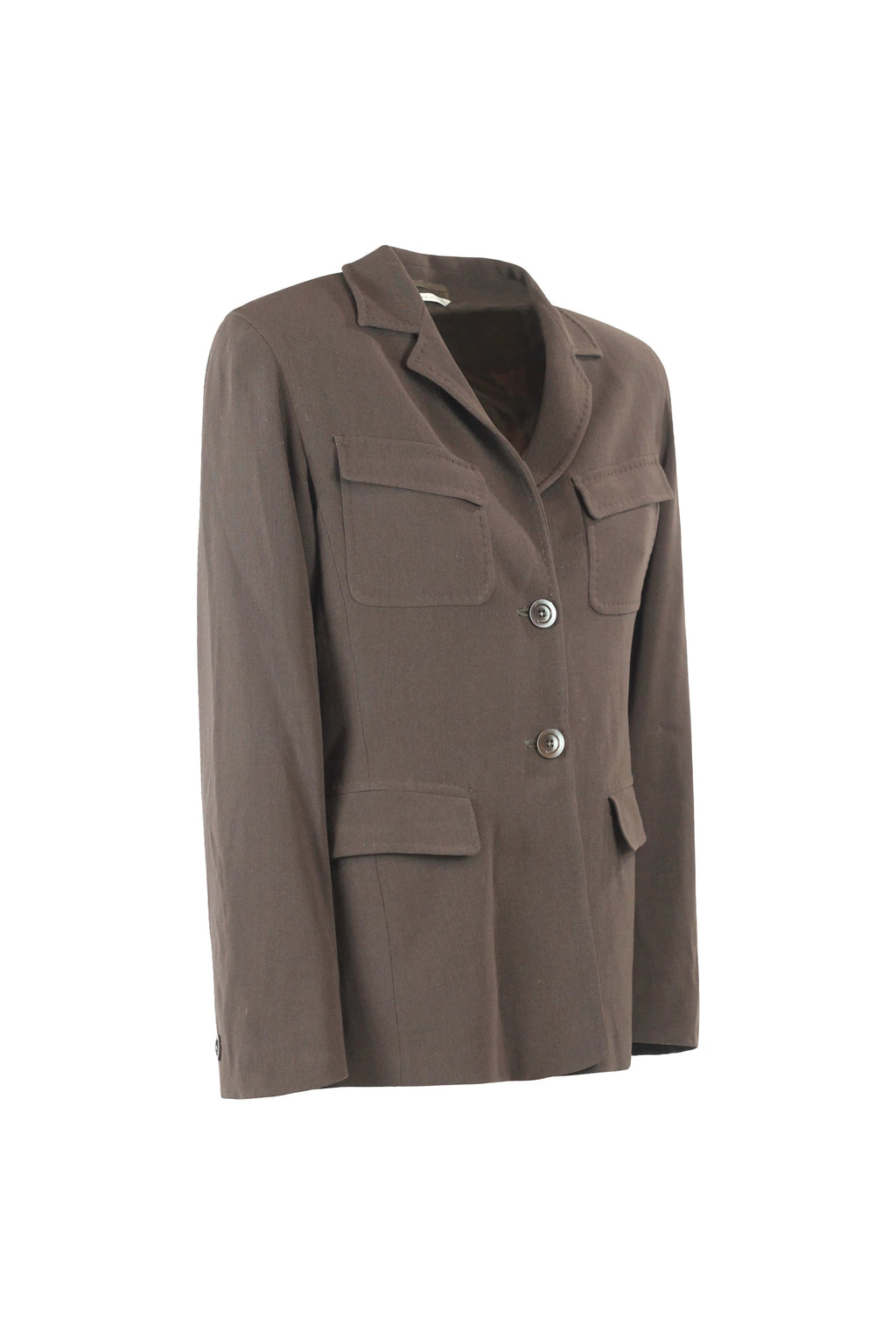 Brown Flowy Blazer