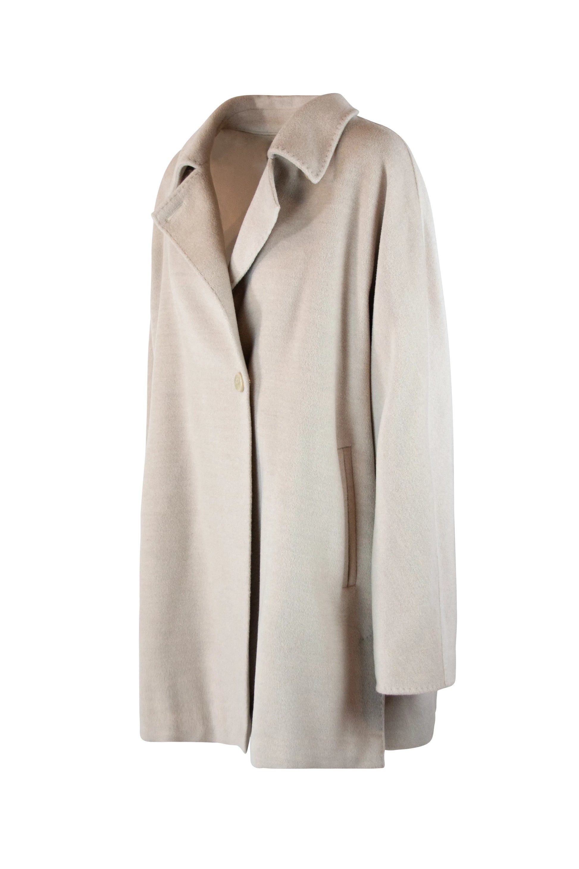 Gray Cashmere Coat