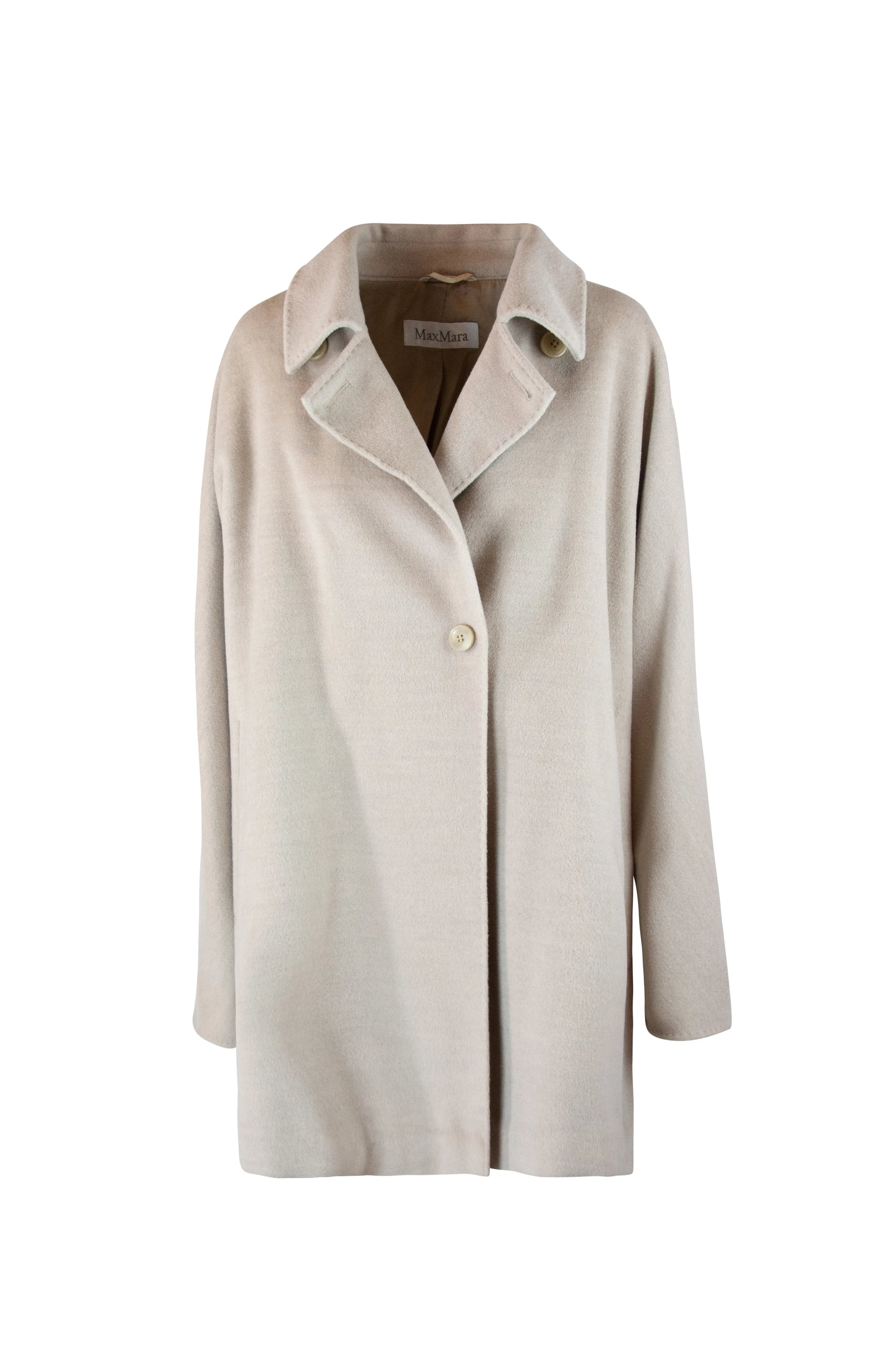 Gray Cashmere Coat