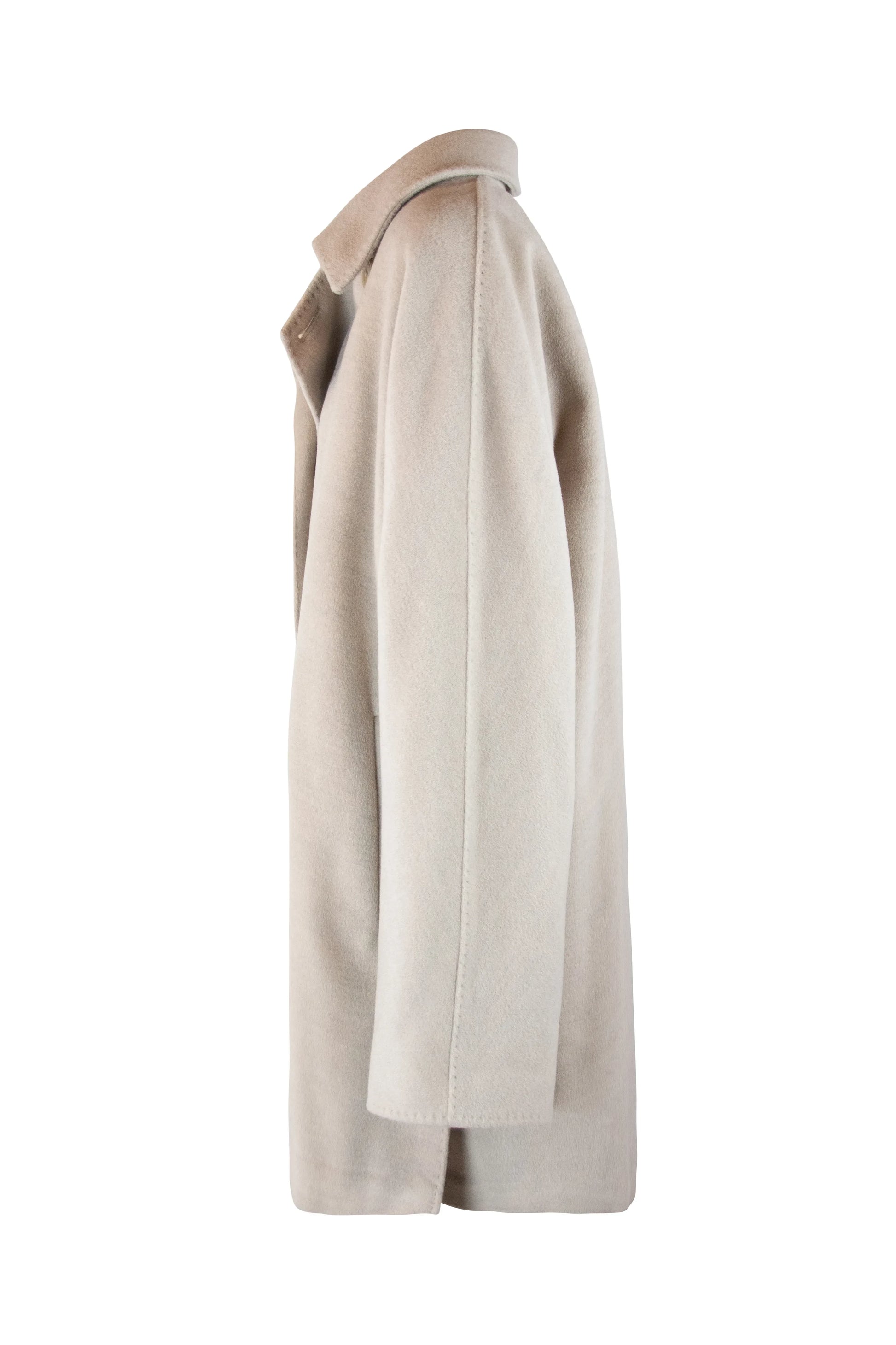 Gray Cashmere Coat