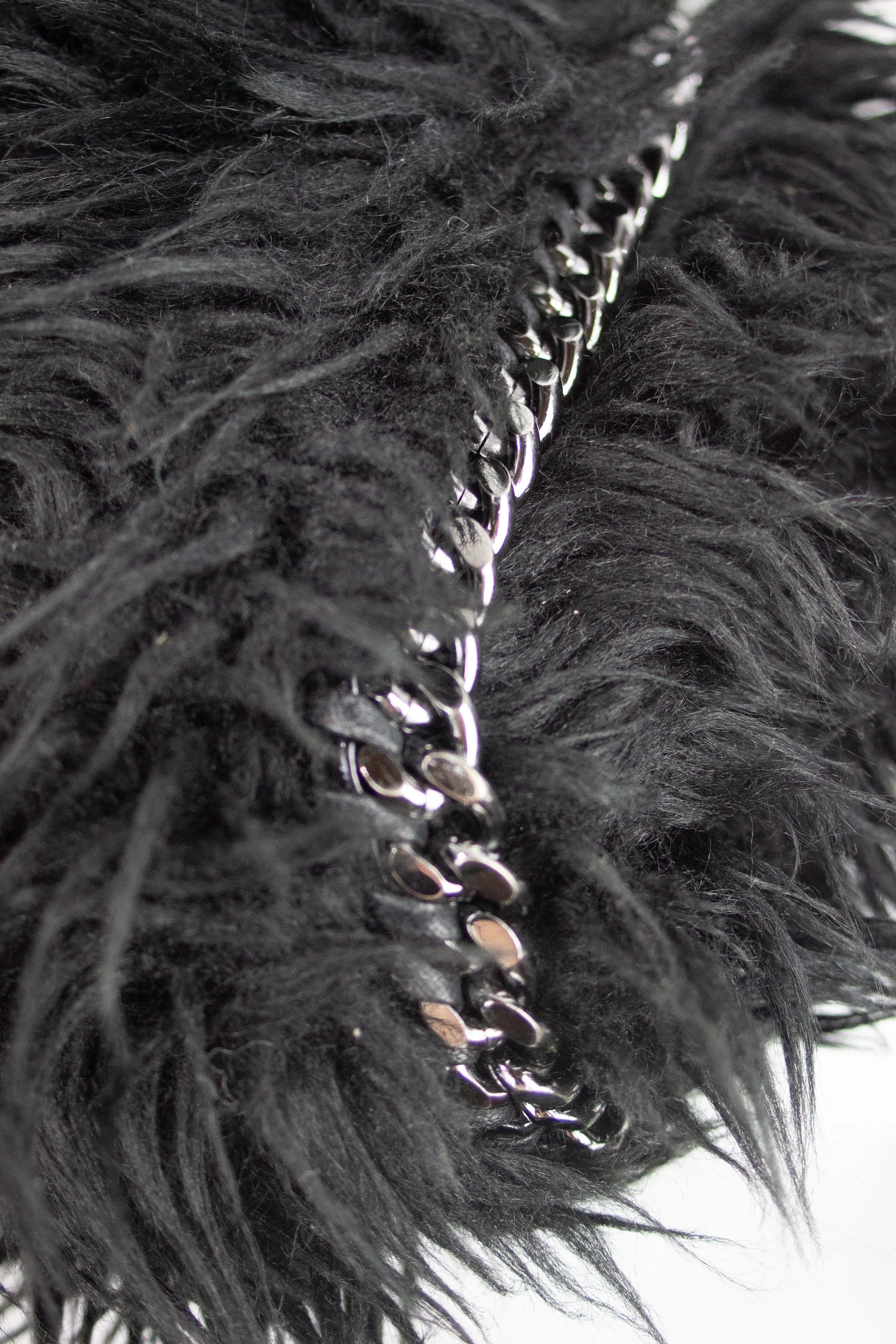 Faux fur Falabella tote