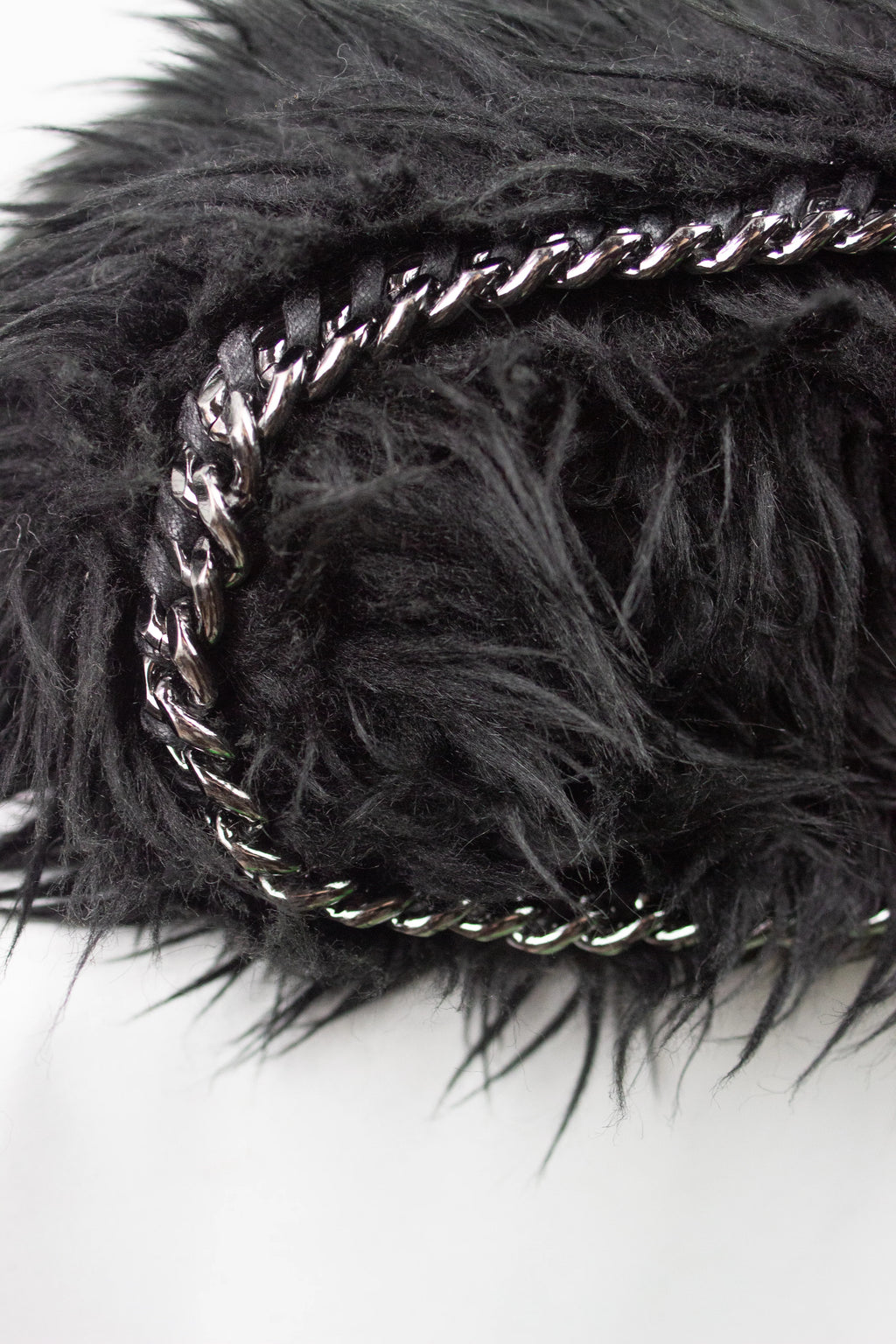 Faux fur Falabella tote