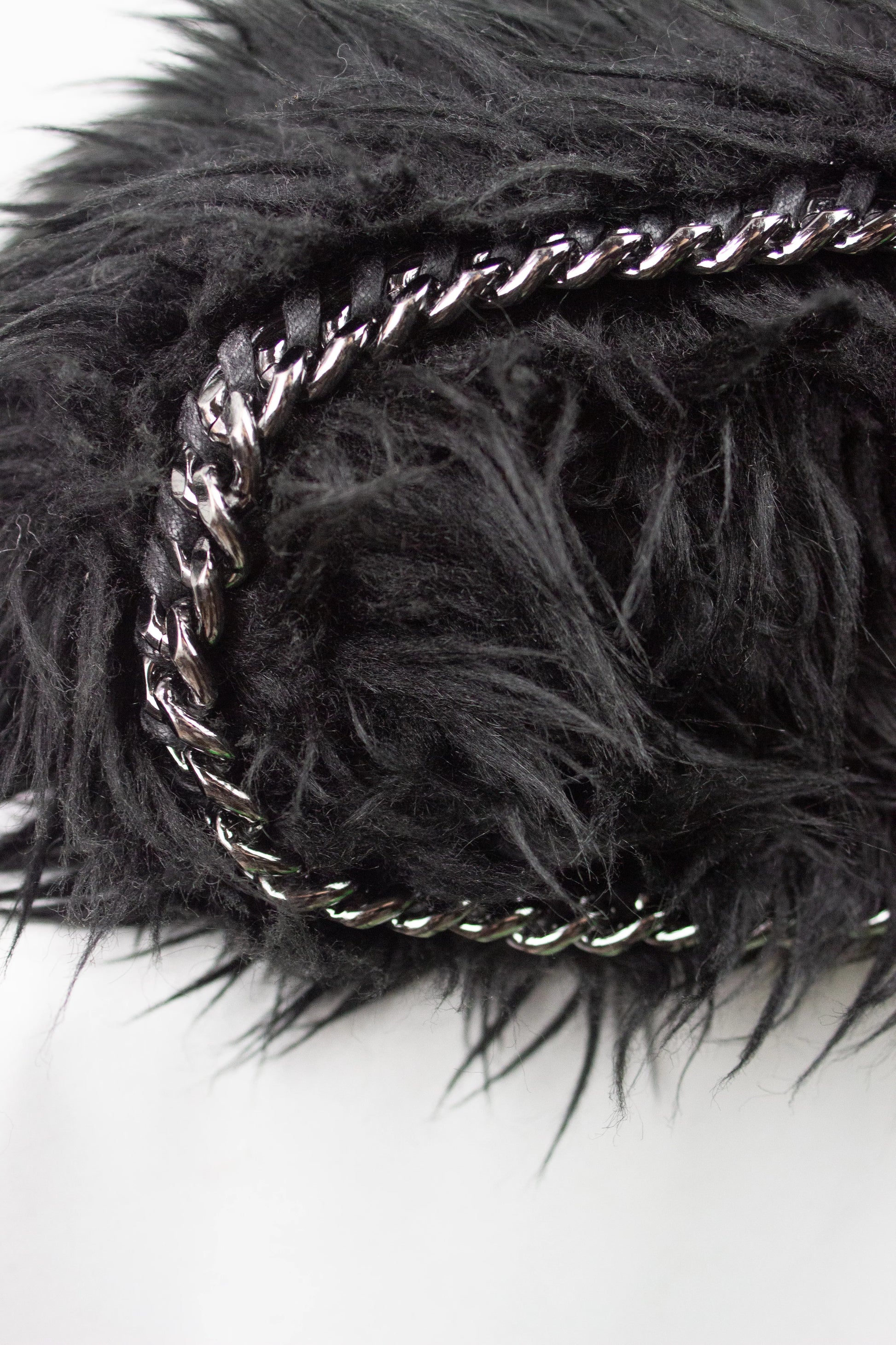 Faux fur Falabella tote