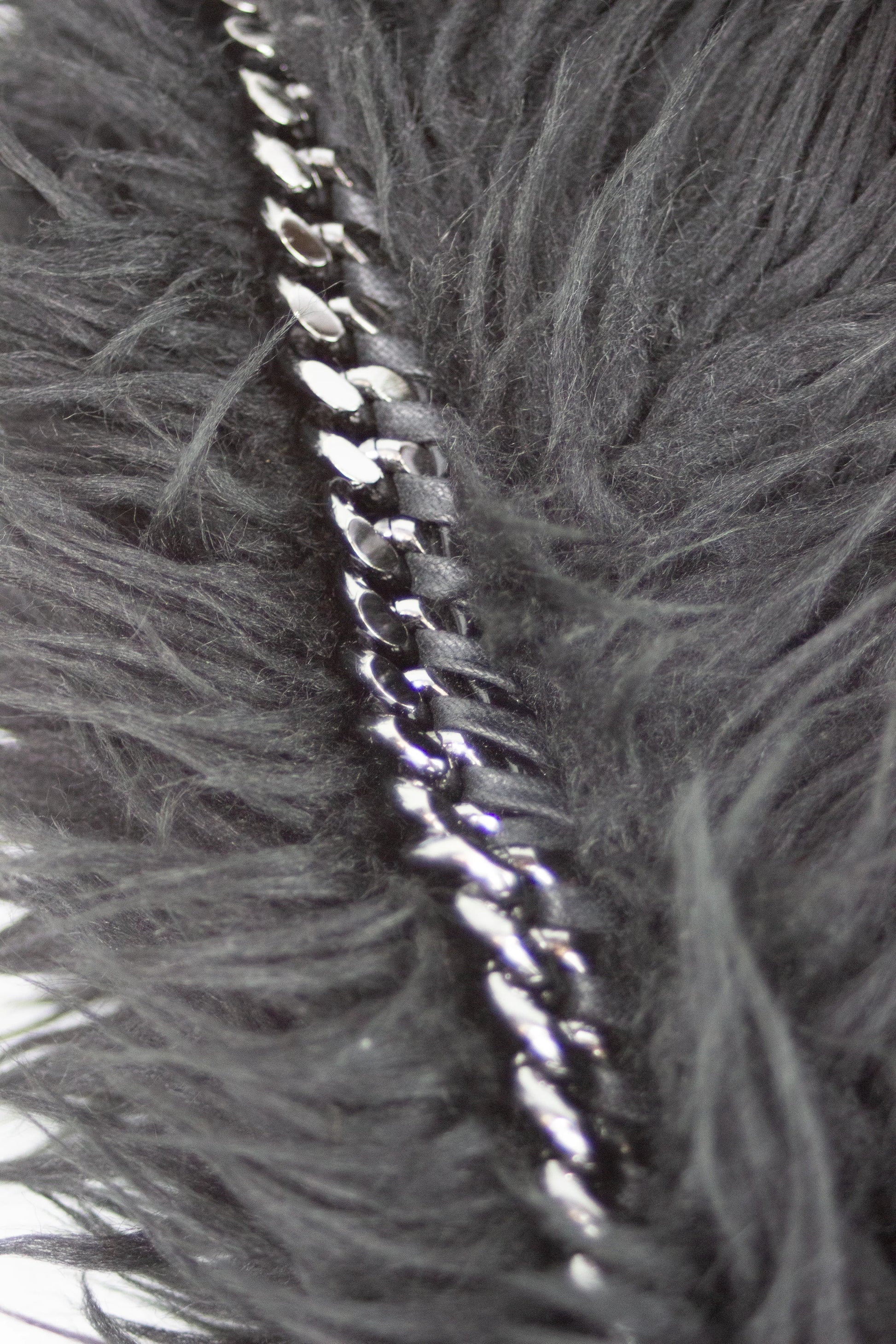 Faux fur Falabella tote