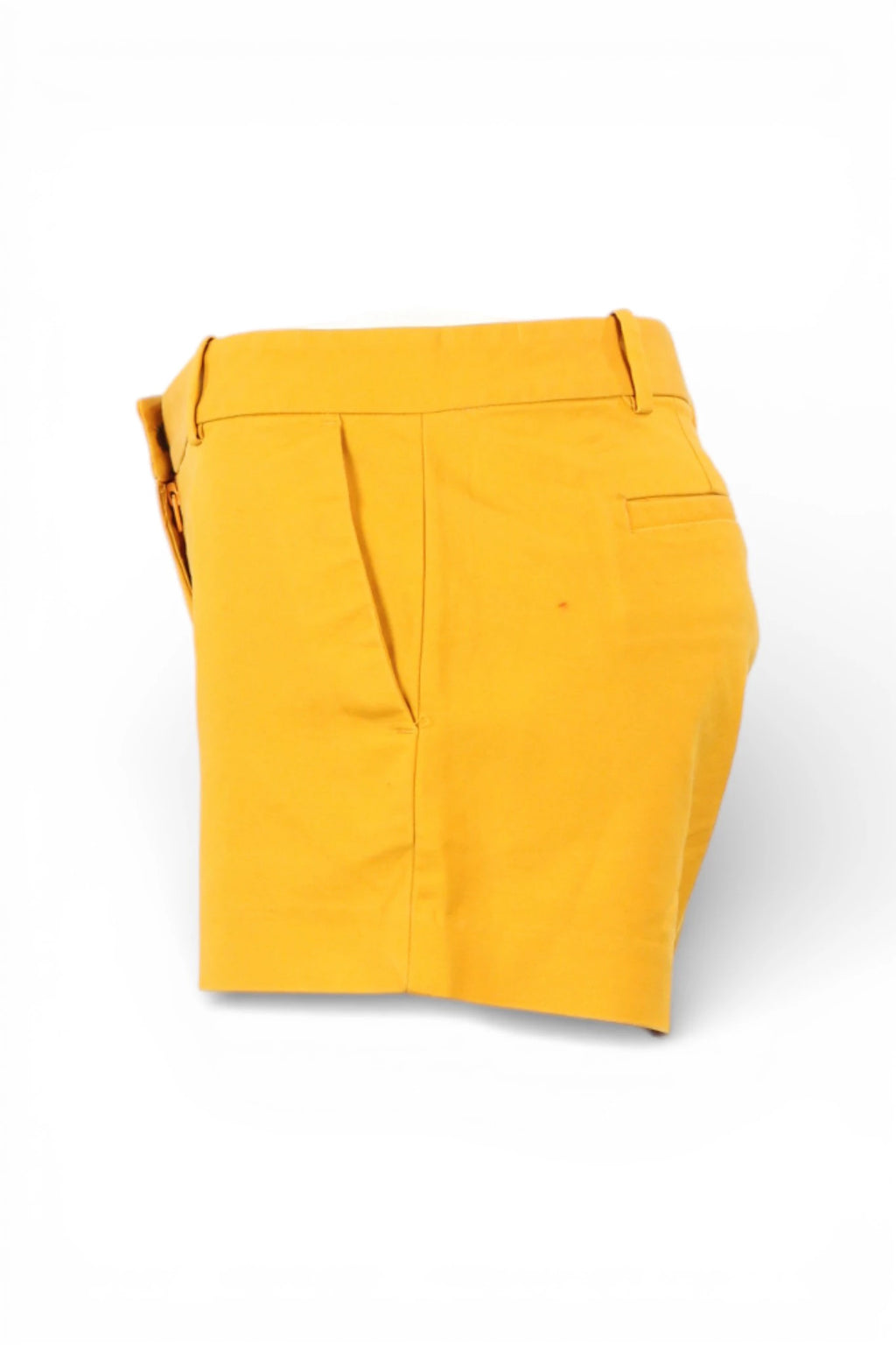 Yellow Tailored Short Trousers