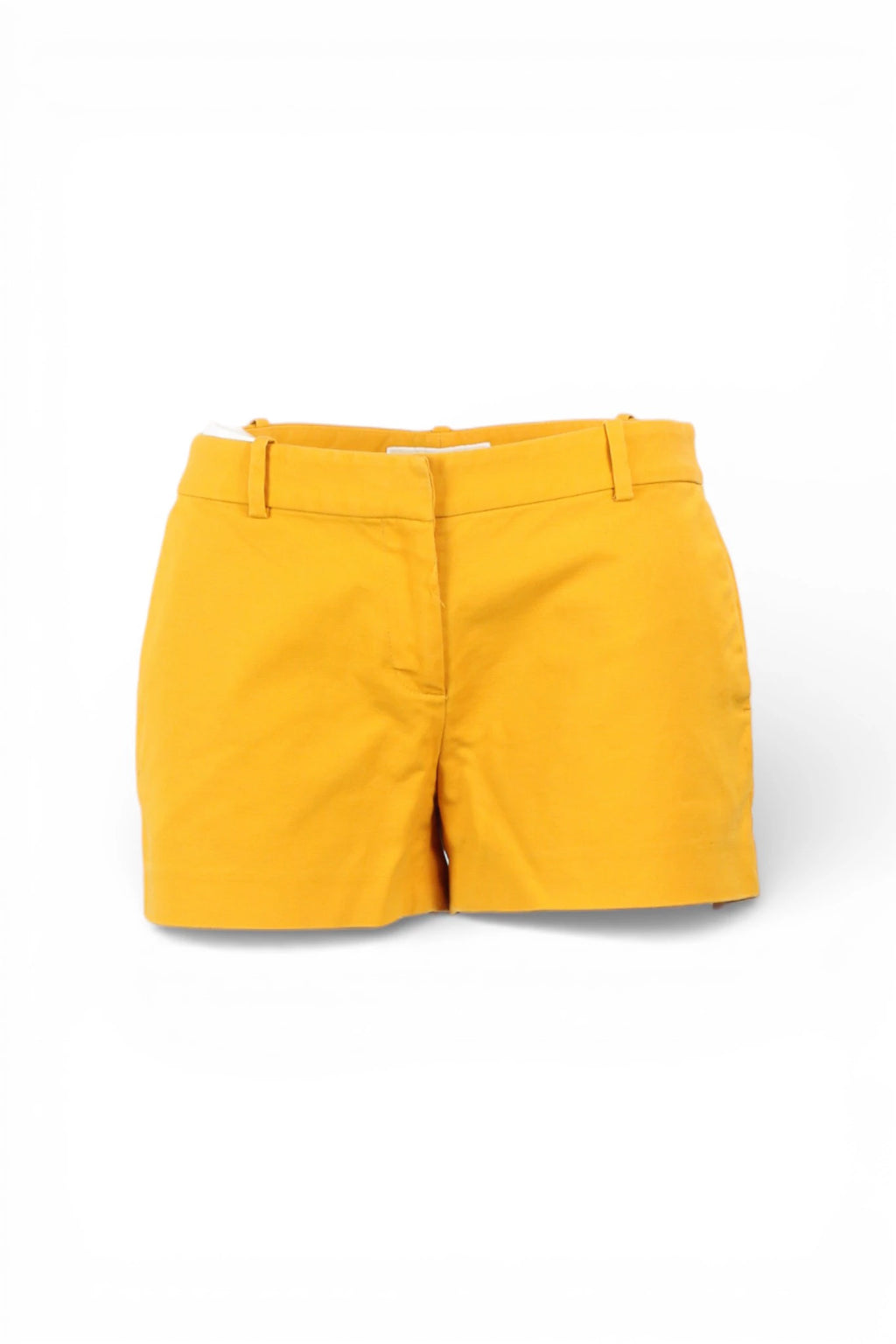 Yellow Tailored Short Trousers