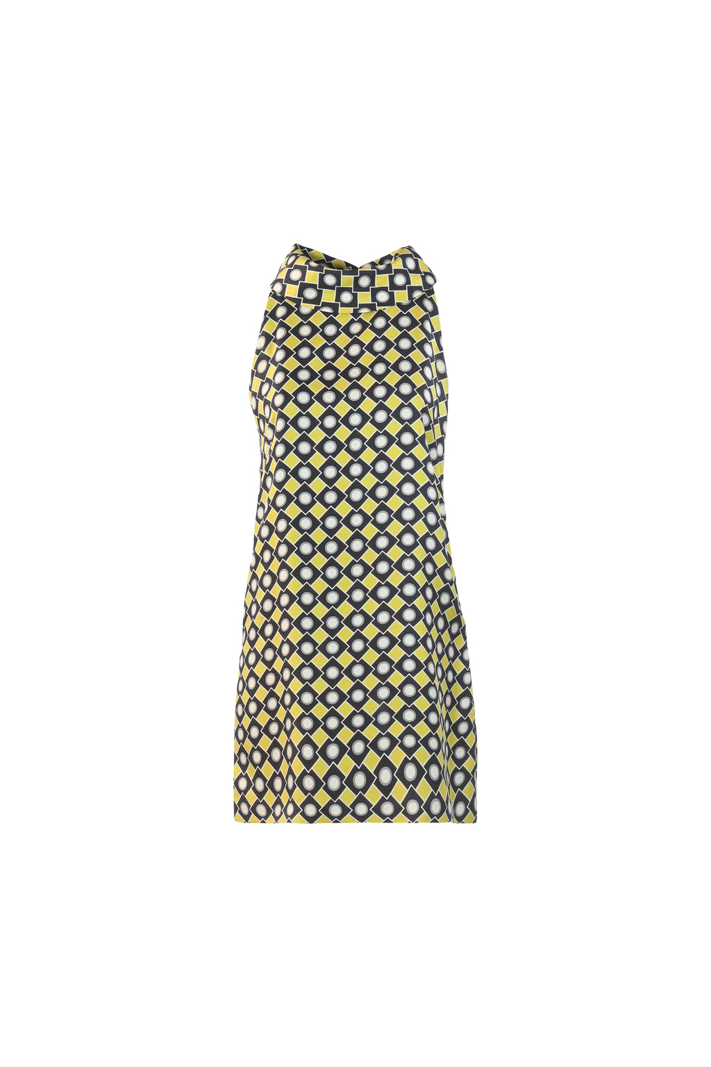 Silk Mod Trapeze Minidress