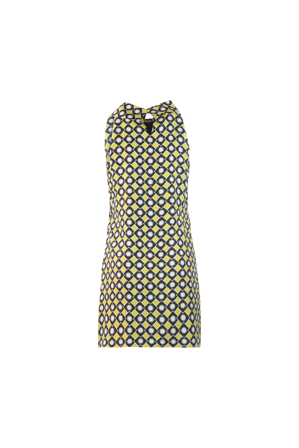 Silk Mod Trapeze Minidress