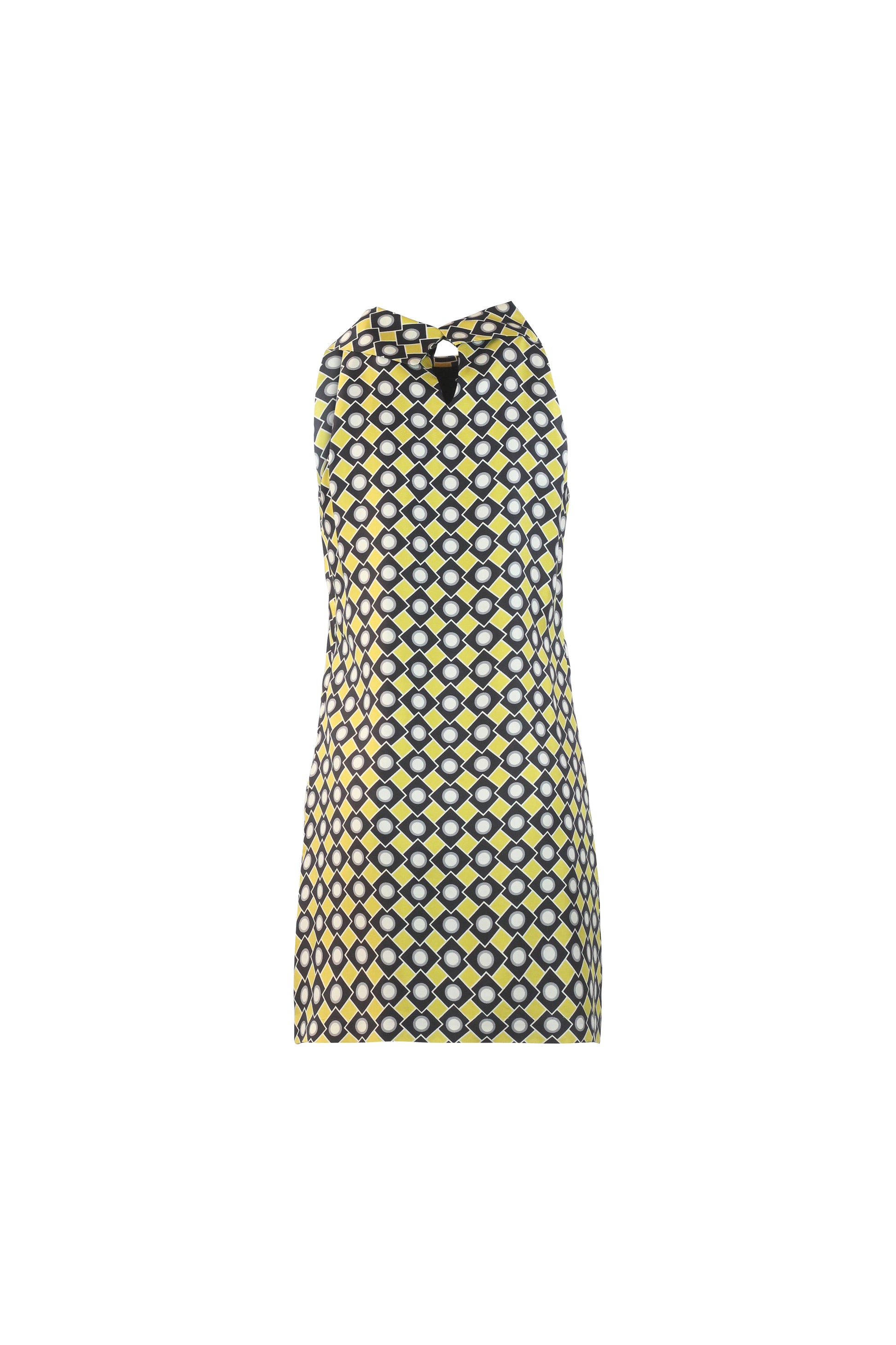 Silk Mod Trapeze Minidress