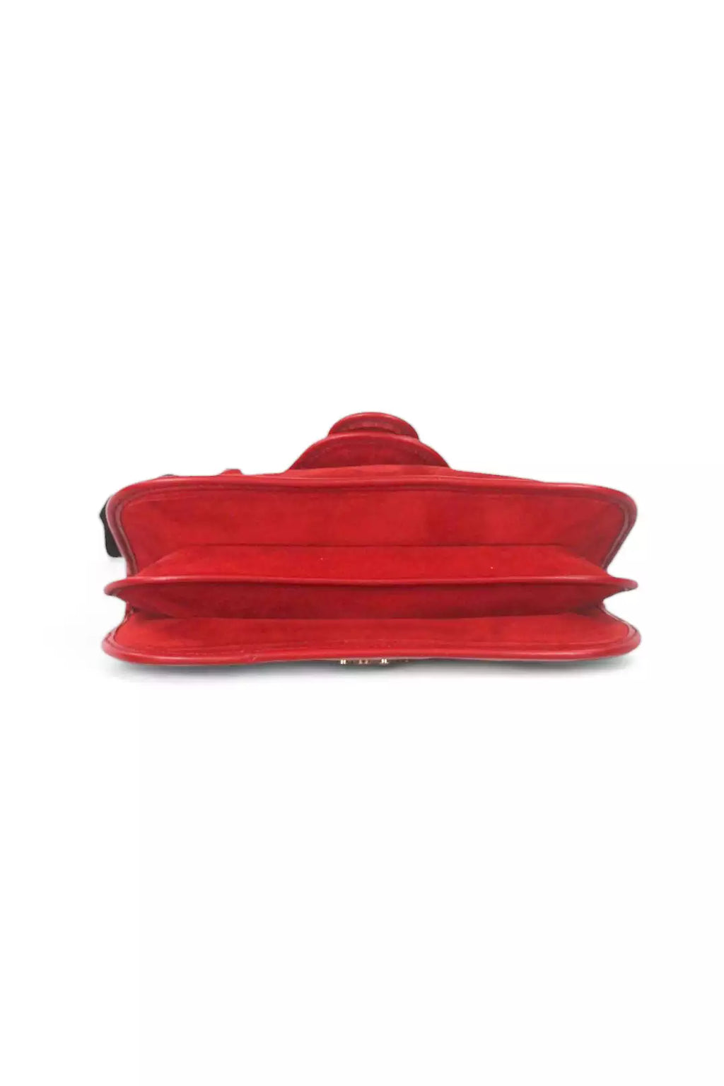 Red Suede Shoulder Bag SS2005