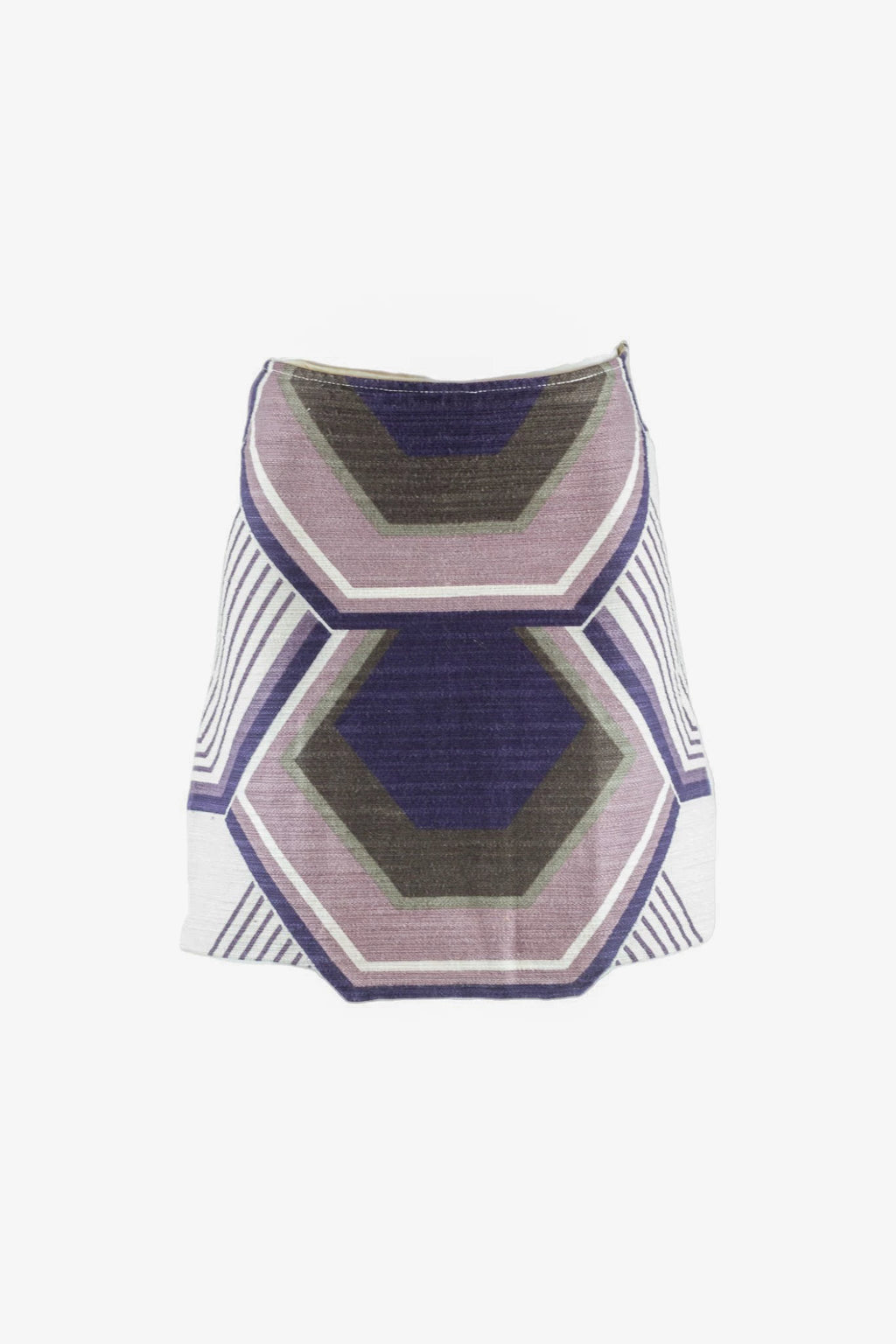 Asymmetric Trapeze Mini Skirt SS2005