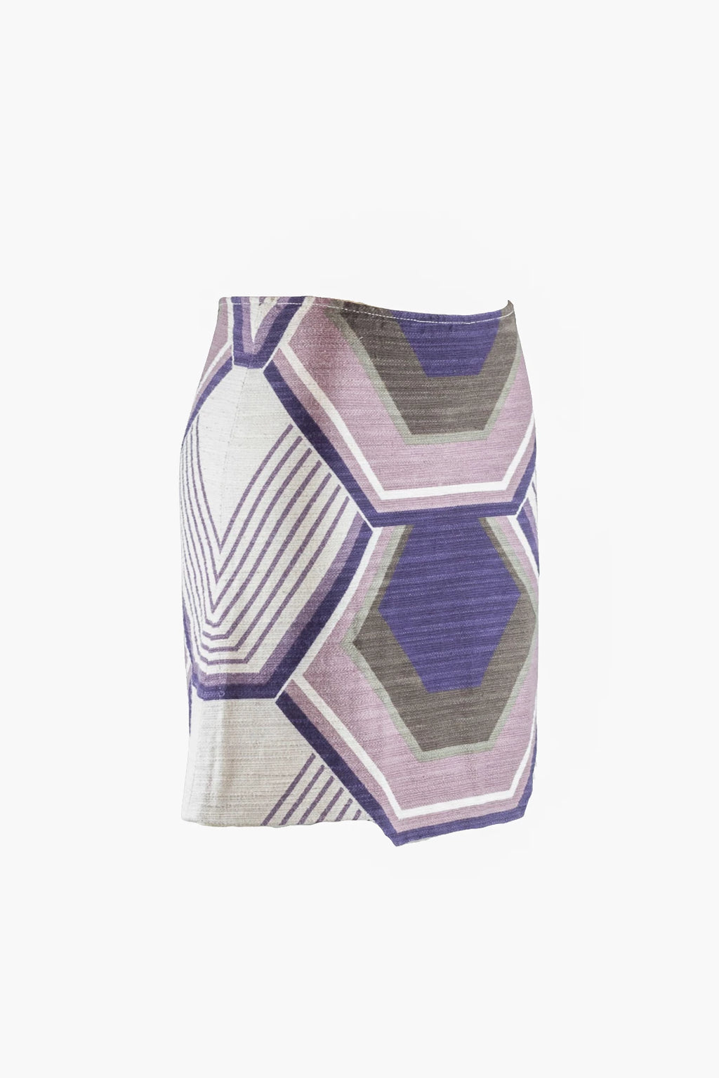 Asymmetric Trapeze Mini Skirt SS2005