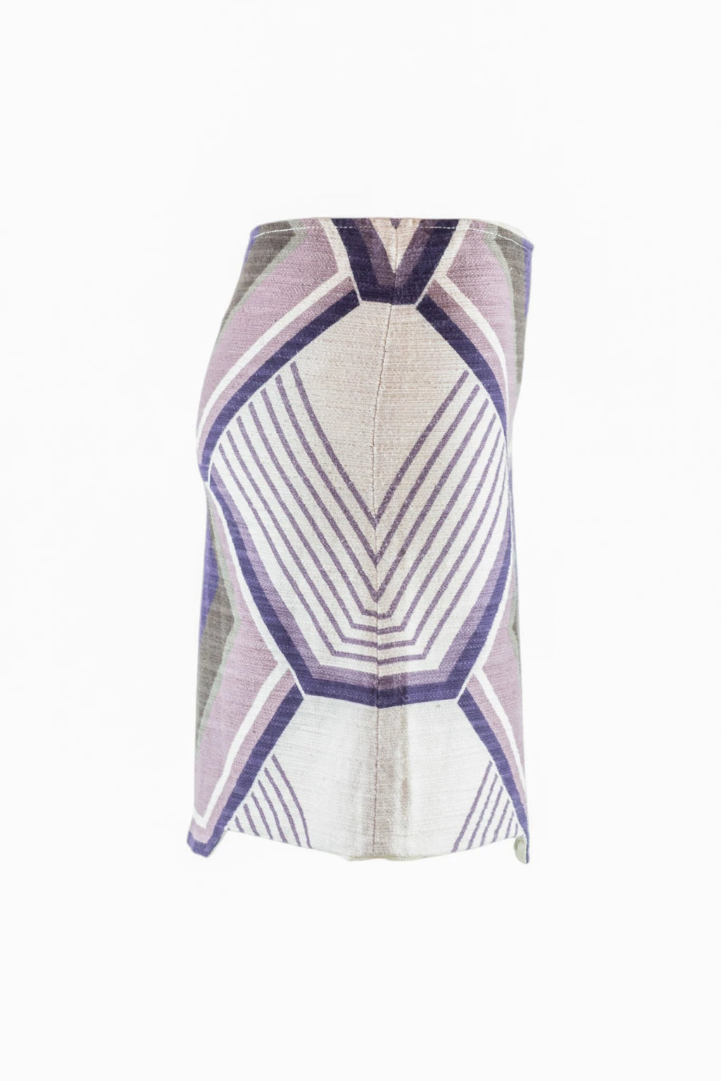 Asymmetric Trapeze Mini Skirt SS2005
