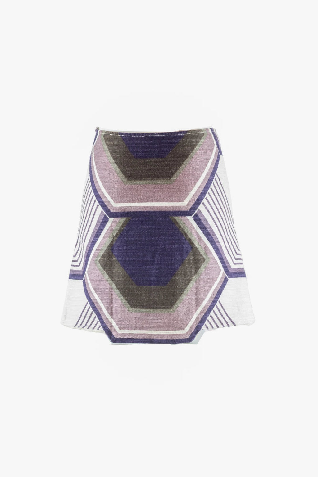 Asymmetric Trapeze Mini Skirt SS2005