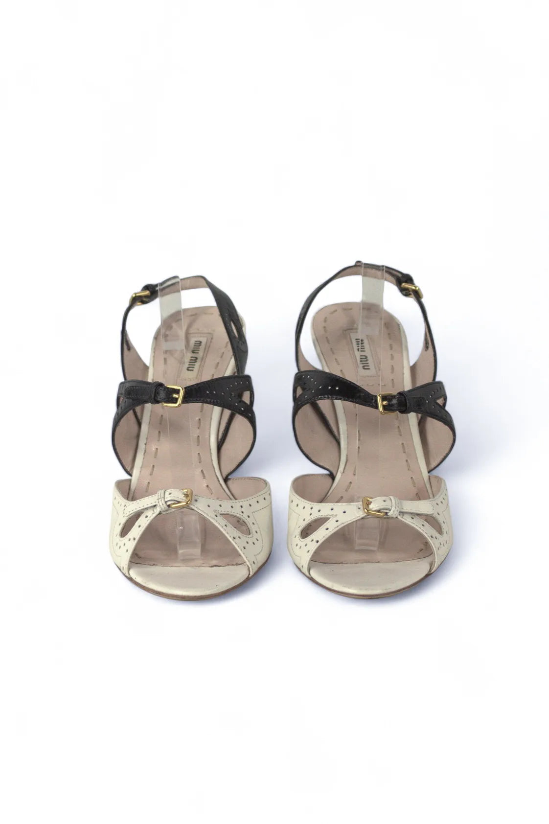 Black and white decorated sandal SS2011 - MALISTO