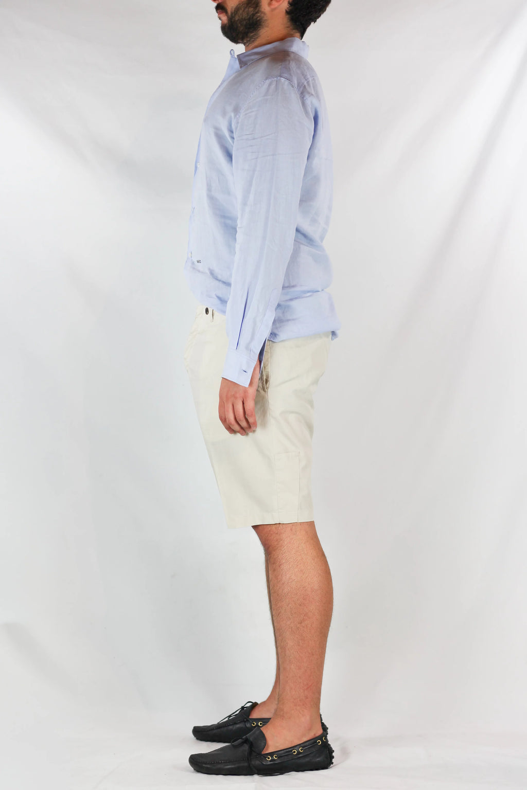 Cotton Tailored Bermuda Shorts