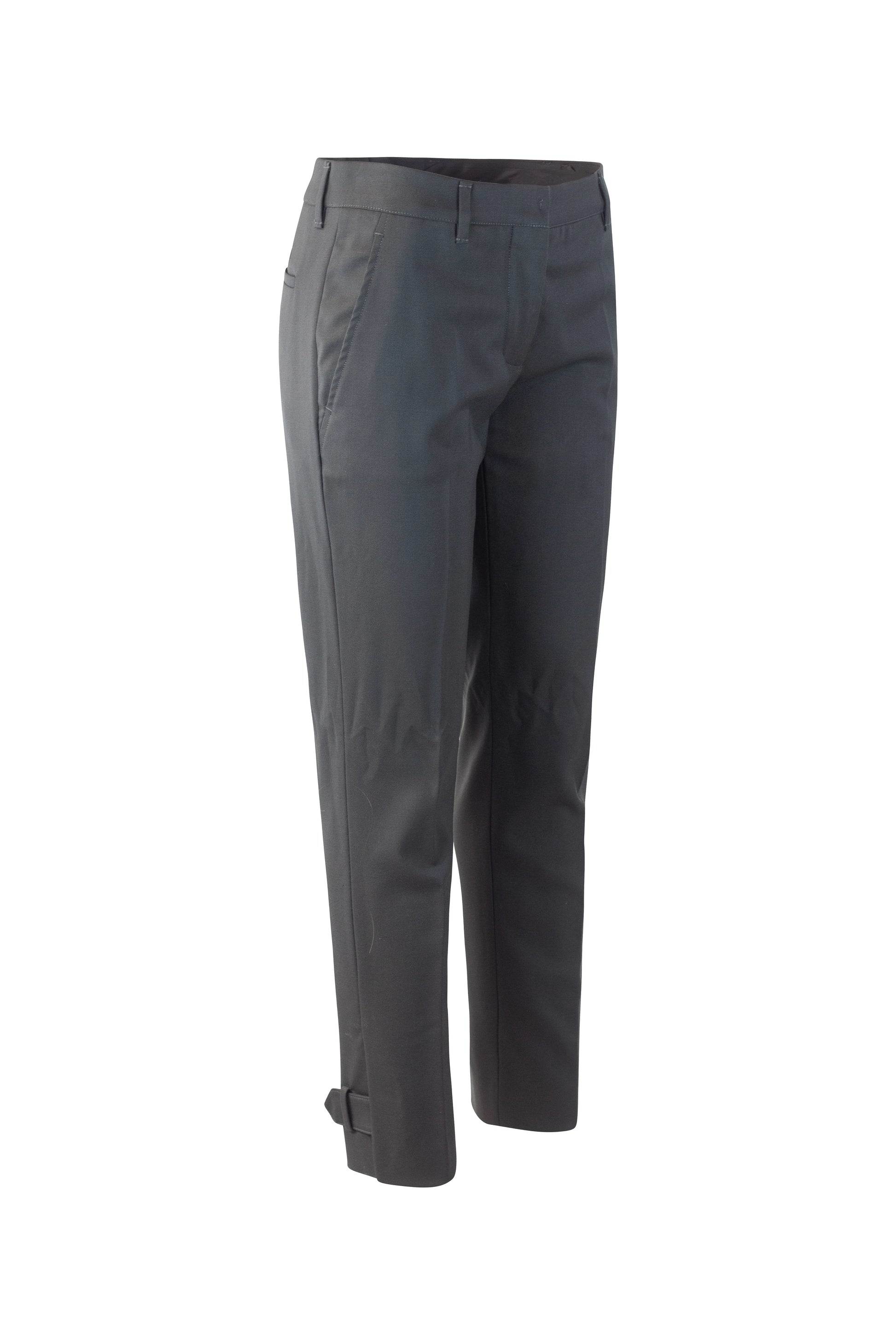 Tailored Wool Stretch Trousers