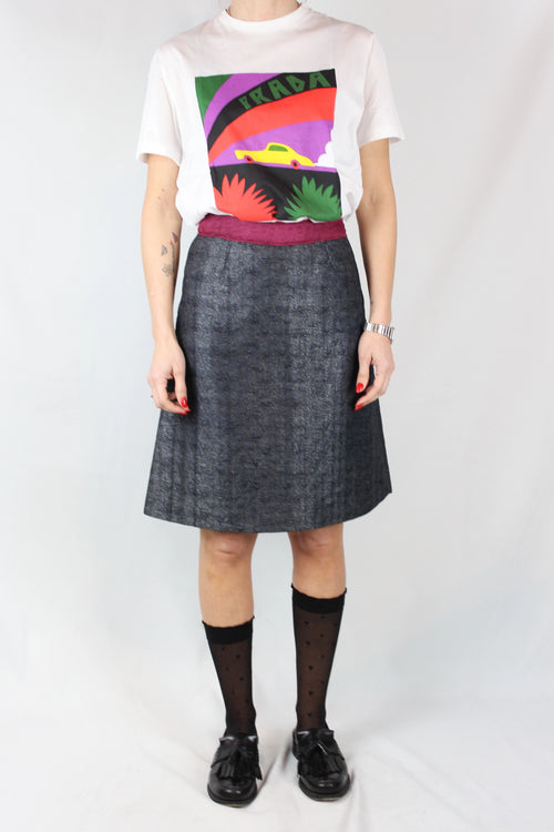 A-line lurex skirt FW2007