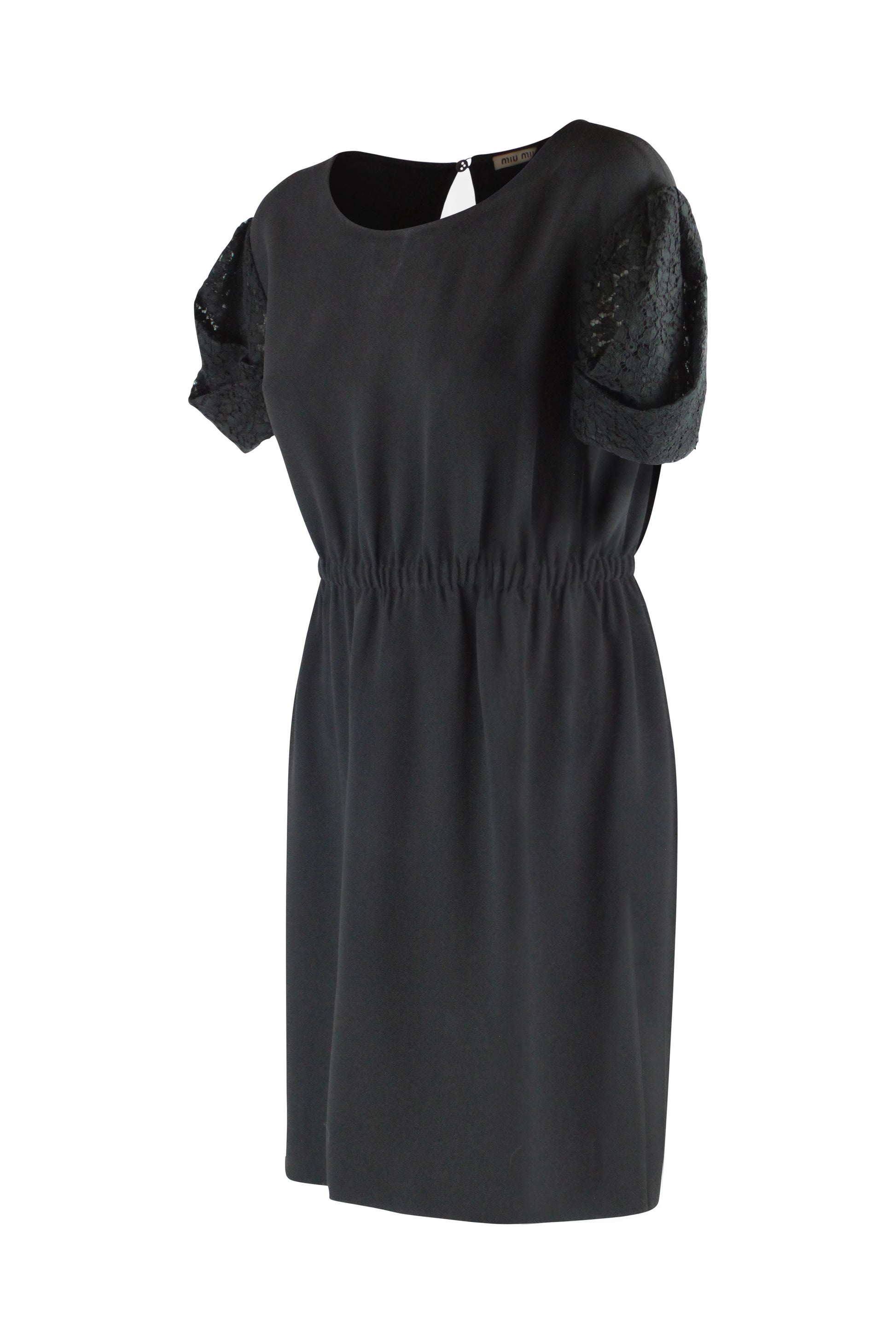Puff sleeves dress
