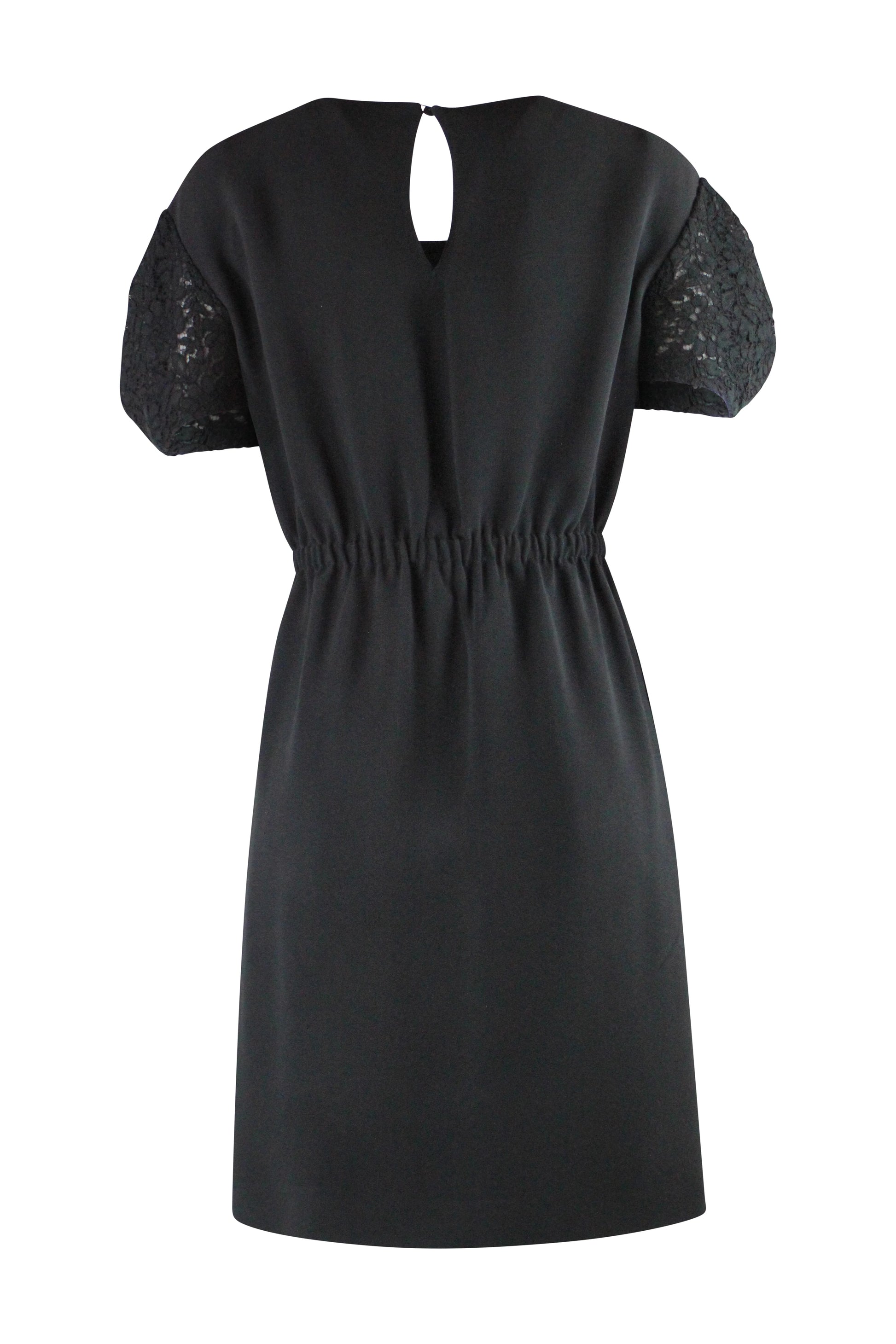Puff sleeves dress